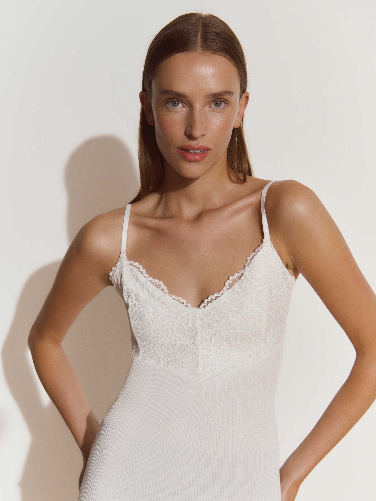 RWBeatha SL Strap Lace Top Top Rosemunde Woman