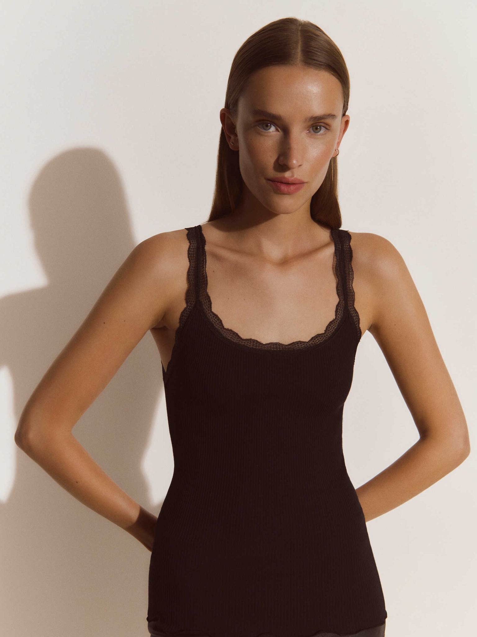 RWBaybay SL Regular Lace Top Top Rosemunde Woman