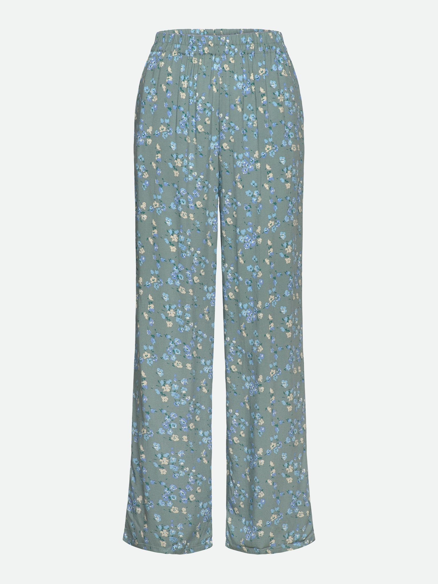 RWElif MW Trousers TROUSERS Rosemunde Woman 34 floating flower print