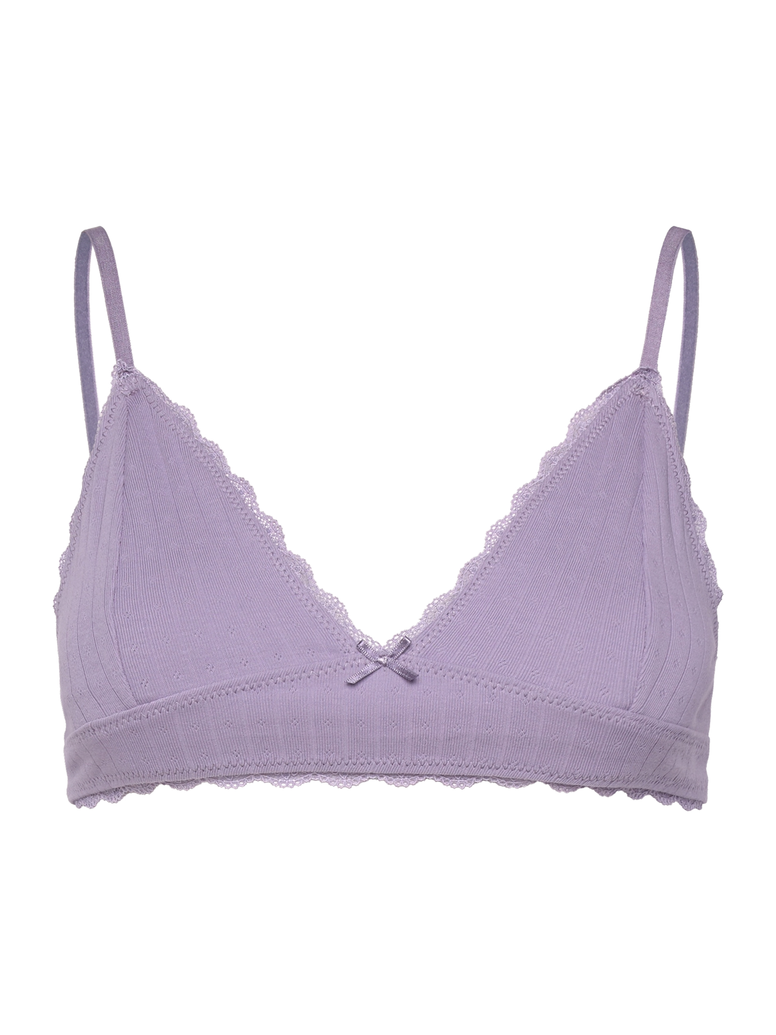RWBelmo Pointelle Bra BRA Rosemunde Woman S lavender grey