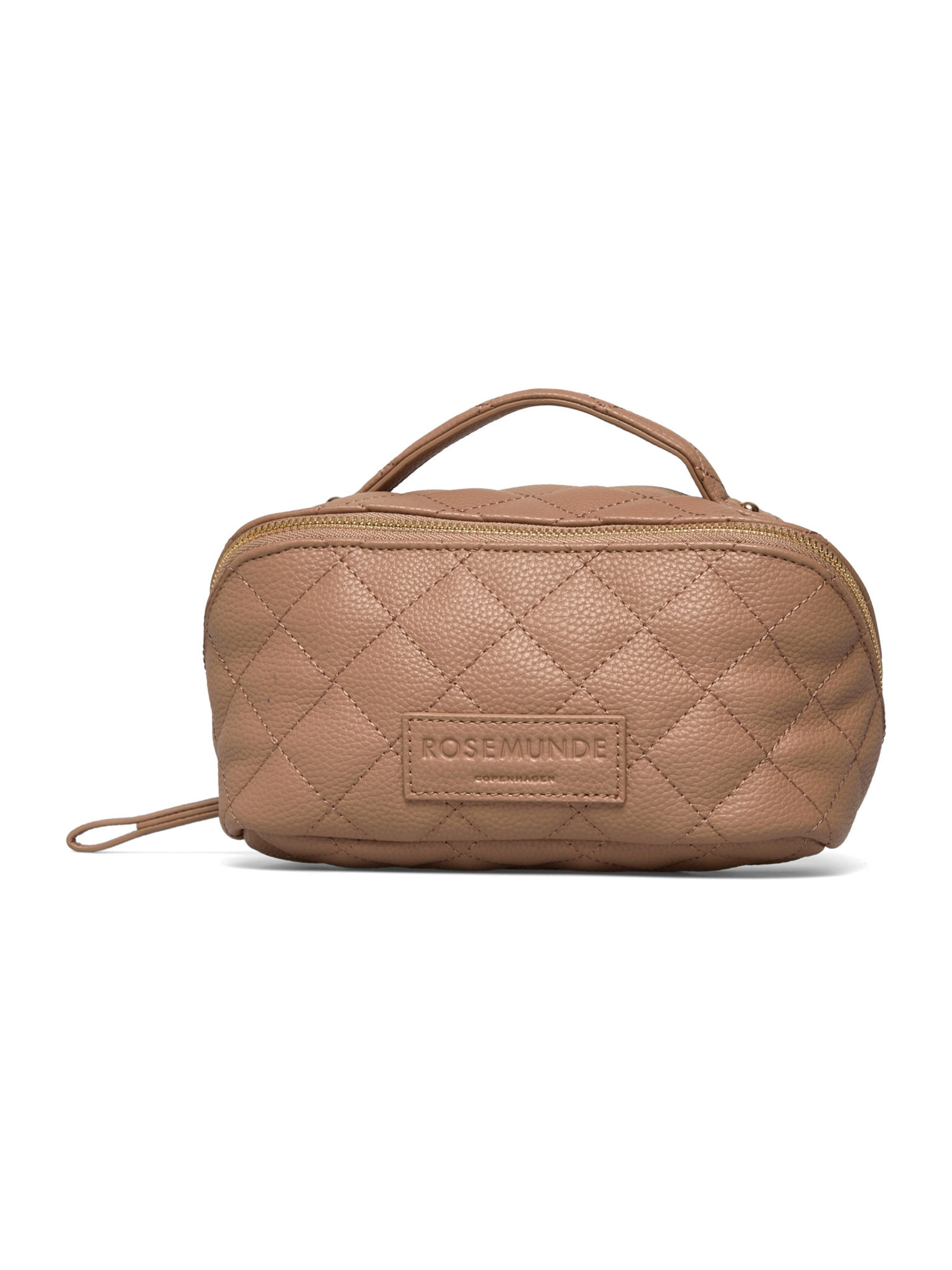 RBSanya Quilted Small Cosmetics Case COSMETICS BAG Rosemunde Woman 0 delicate camel gold