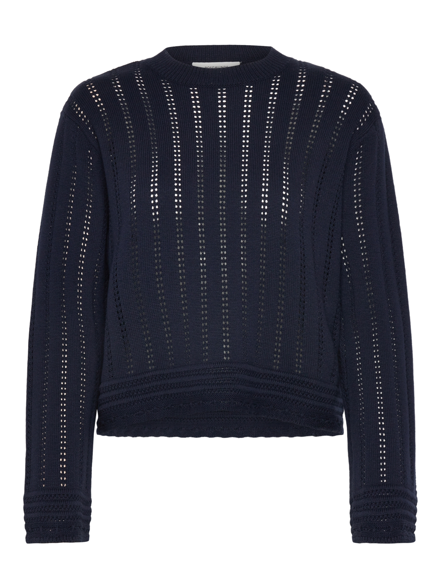 RWEmilie LS O-neck Pullover PULLOVER Rosemunde Woman XS navy