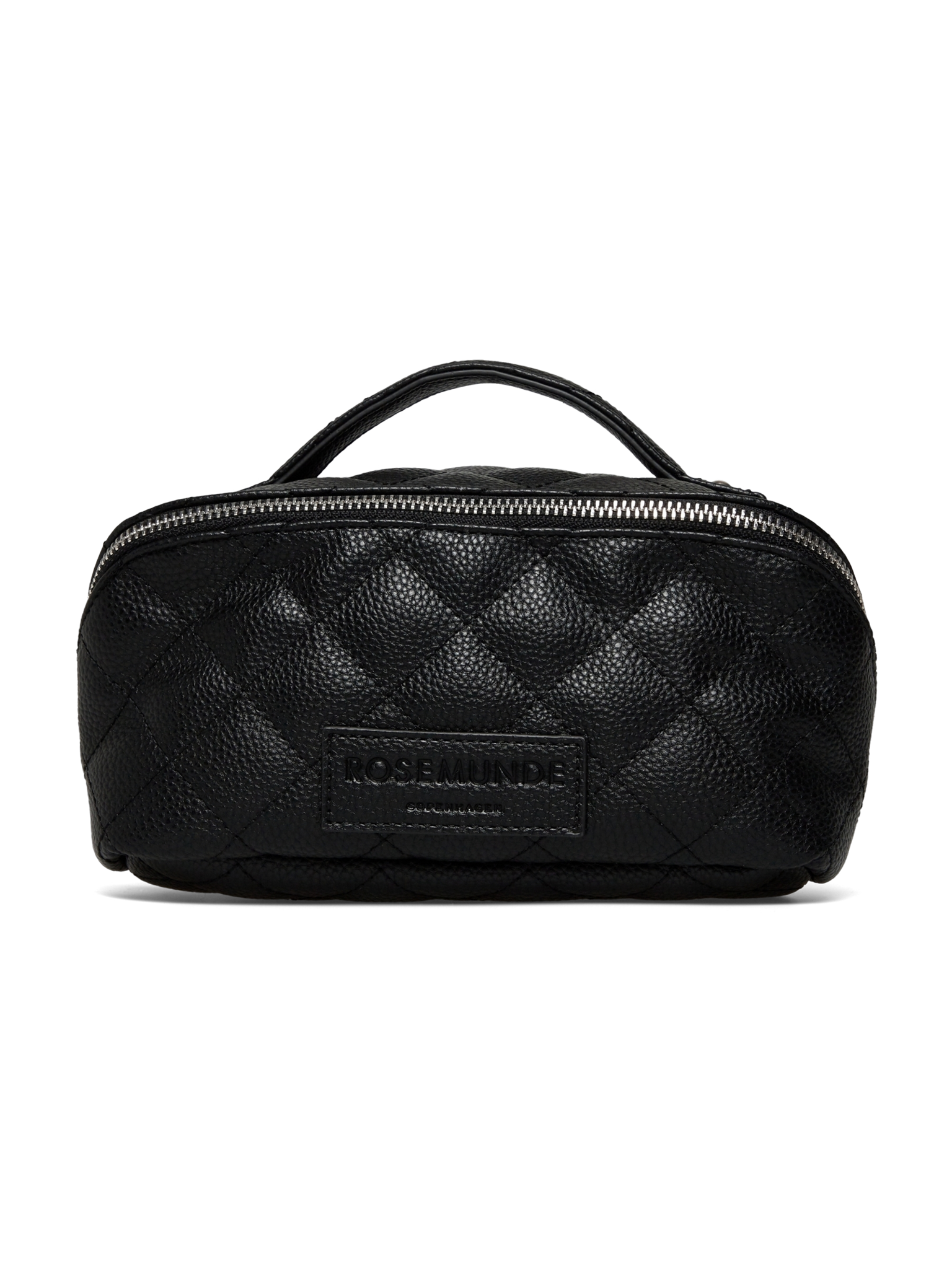 RBSanya Quilted Small Cosmetics Case COSMETICS BAG Rosemunde Woman 0 black silver