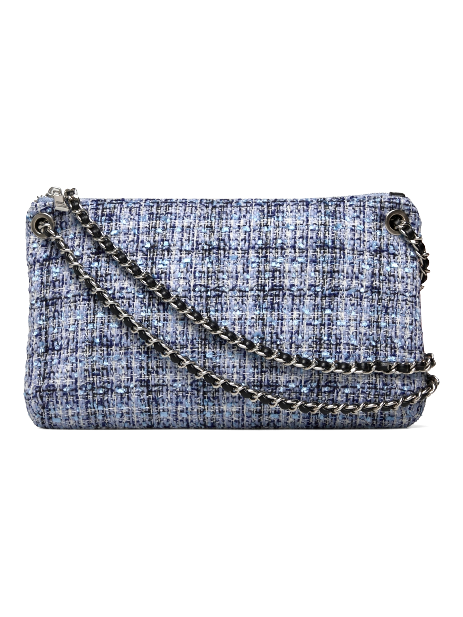 RBAmy Boucle Medium Chain Clutch CLUTCH Rosemunde Woman 0 blue mix silver