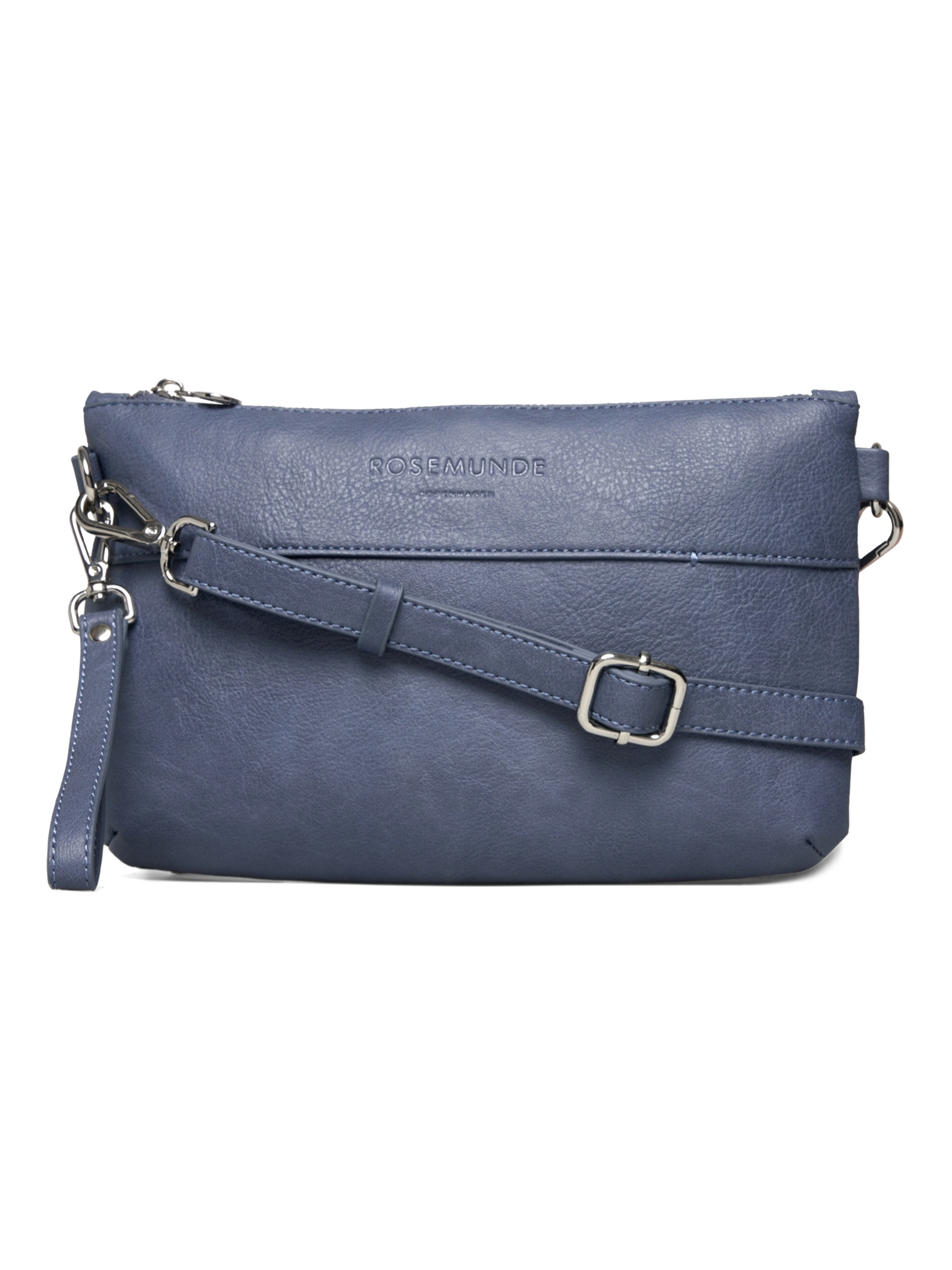 RBAndora Medium Clutch CLUTCH Rosemunde Woman 0 dutch blue silver