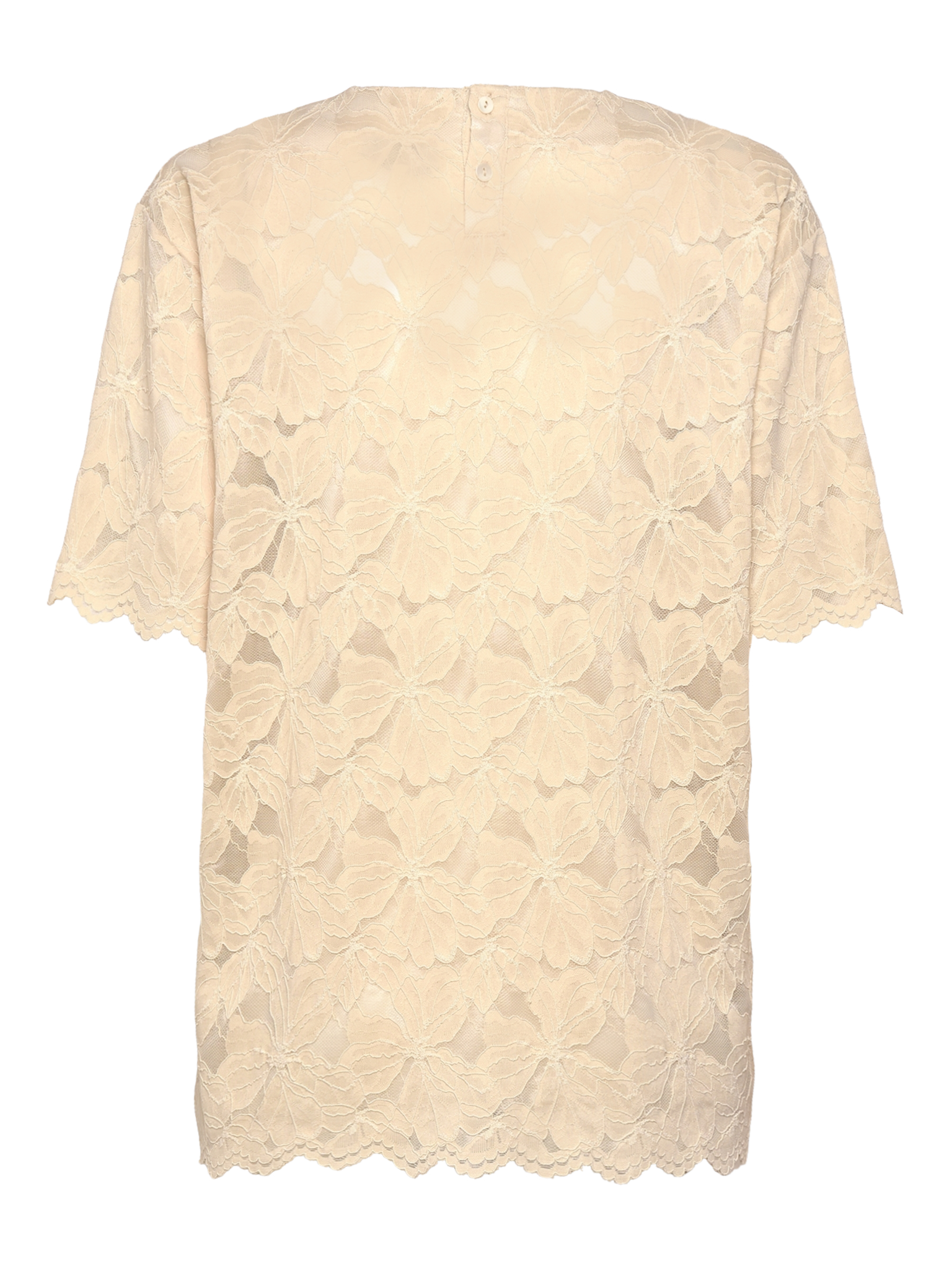 RWFiona SS Oversize Lace T-shirt T-SHIRT SS Rosemunde Woman