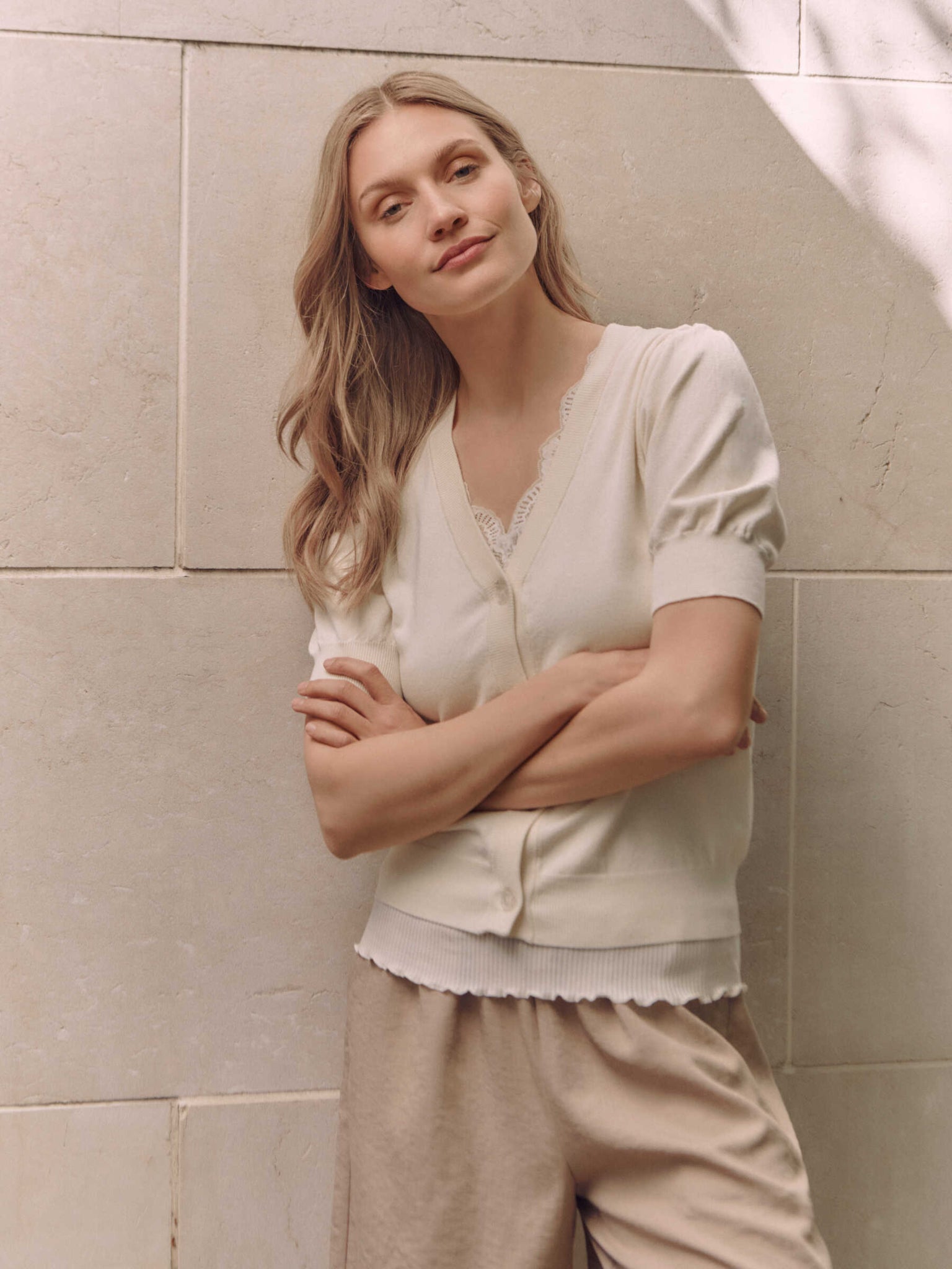 RMWSandra SS Cardigan CARDIGAN Rosemunde Woman