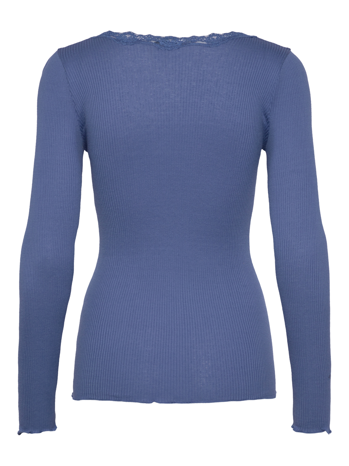 RWBabette Silk Long Sleeve U-neck Lace T-shirt T-SHIRT LS Rosemunde Woman