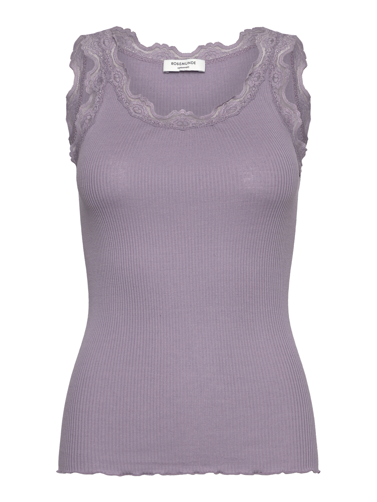 RWBabette Silk SL U-neck Lace Top