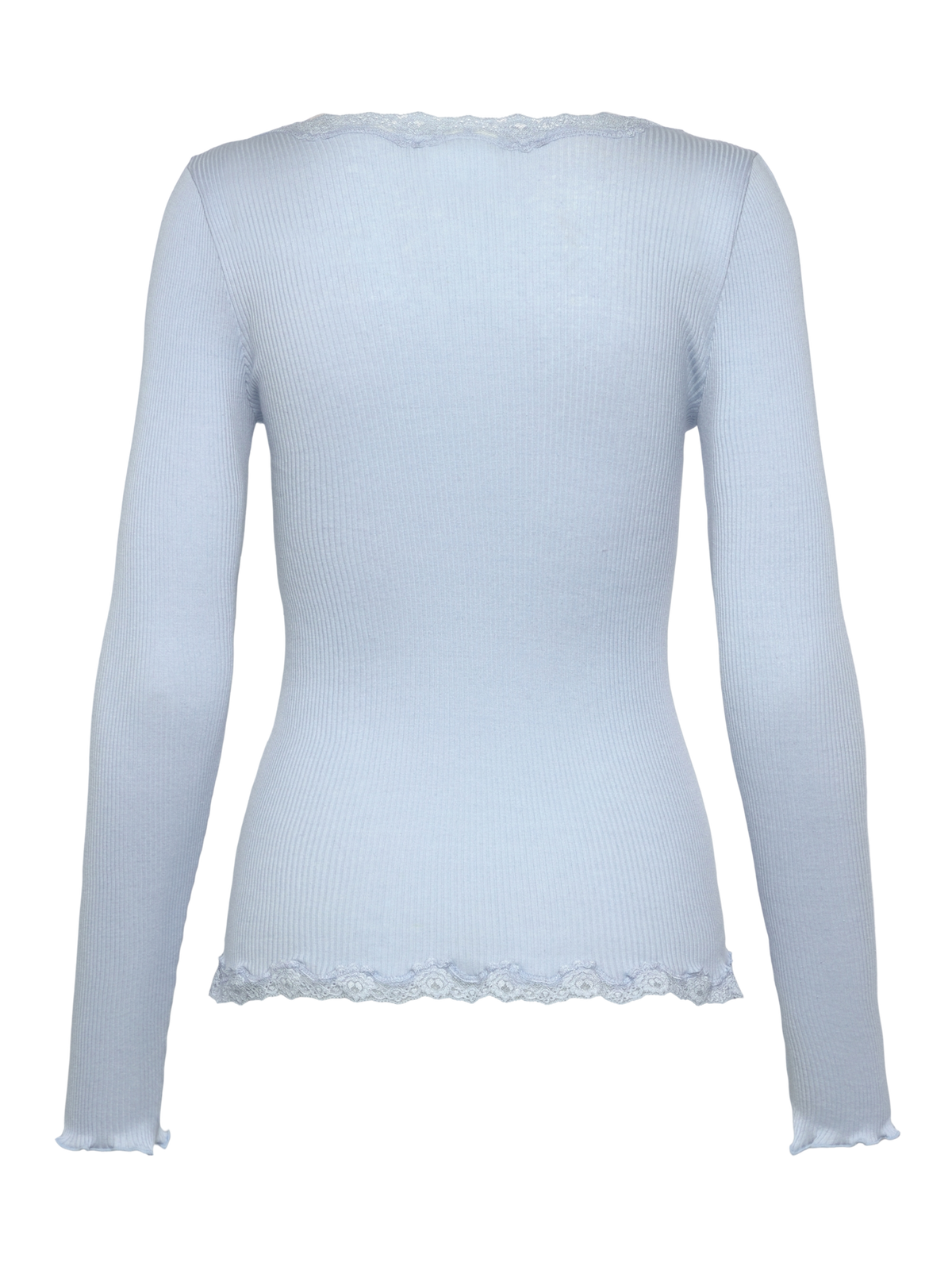 RWBabette Silk Long Sleeve V-neck Lace Cardigan CARDIGAN Rosemunde Woman