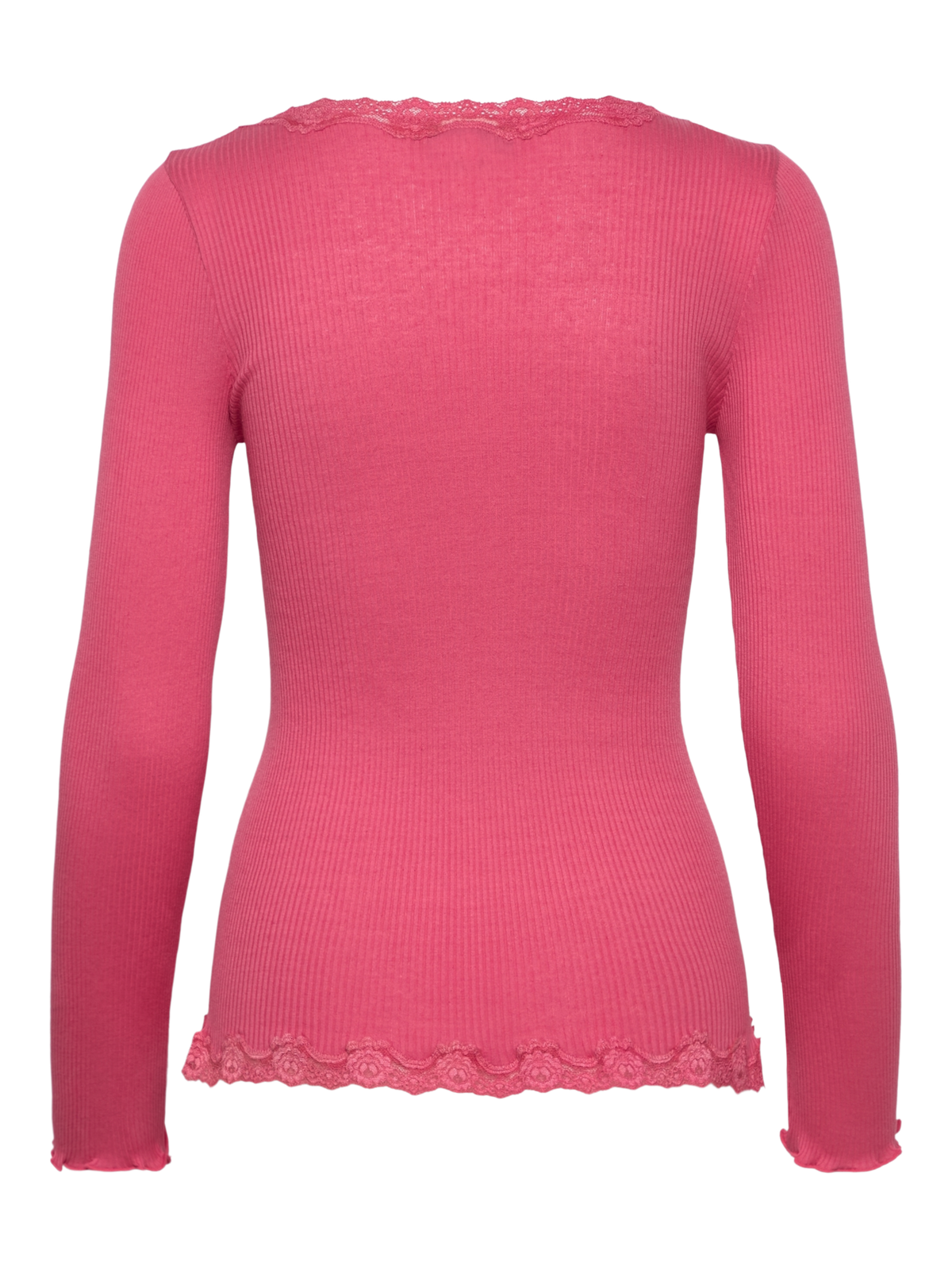 RWBabette Silk Long Sleeve V-neck Lace Cardigan CARDIGAN Rosemunde Woman
