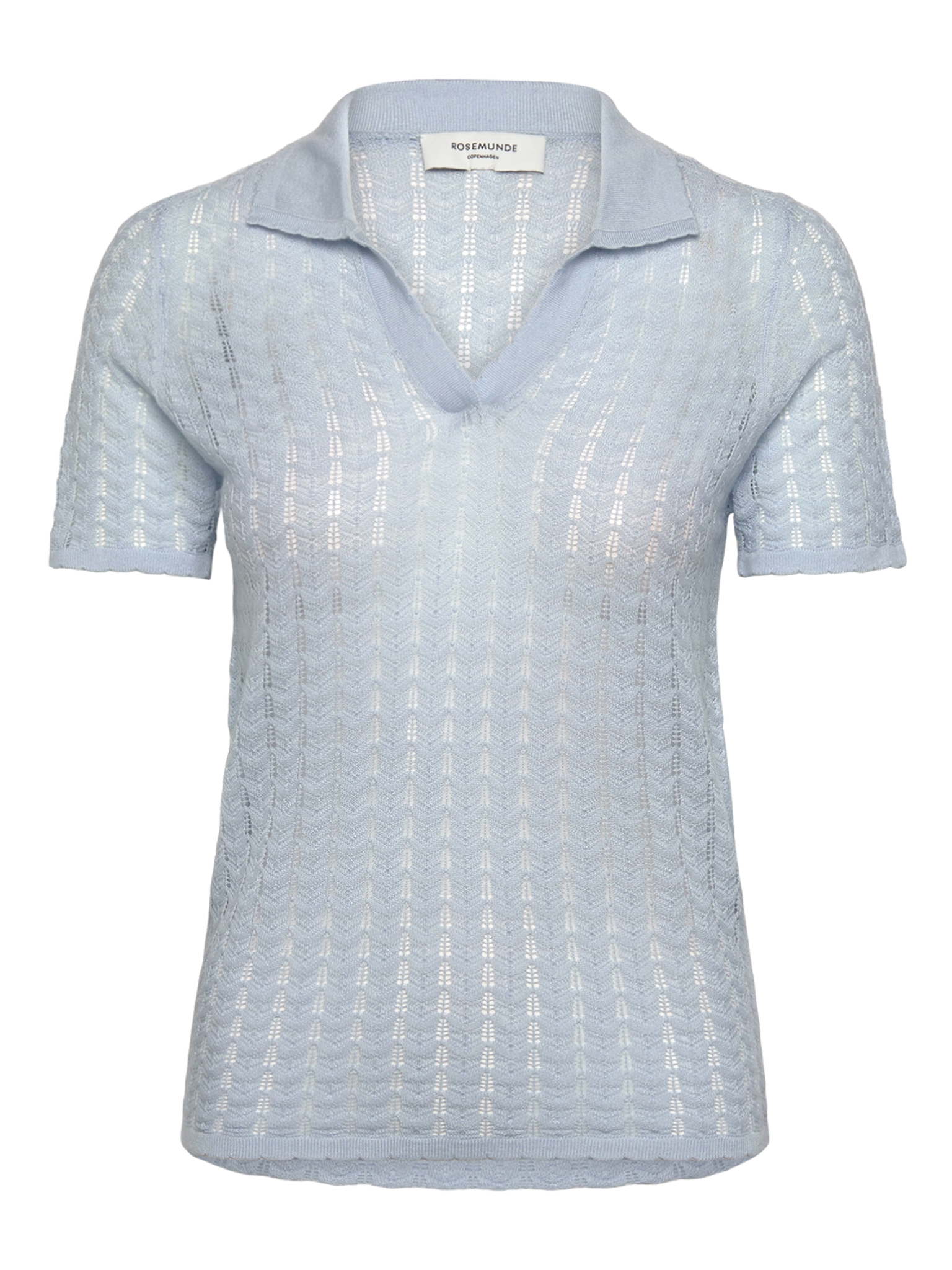 RWSamira Silk SS Polo Pullover PULLOVER Rosemunde Woman XS nantucket blue