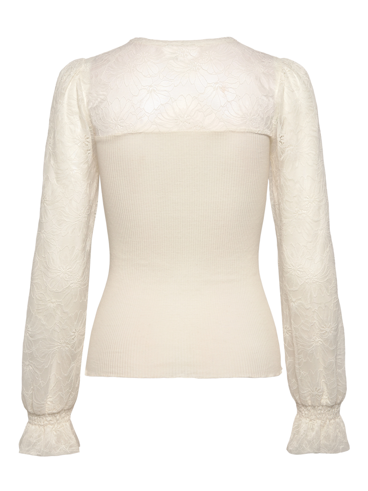 RWBeatha Silk LS Full Lace T-shirt T-SHIRT LS Rosemunde Woman