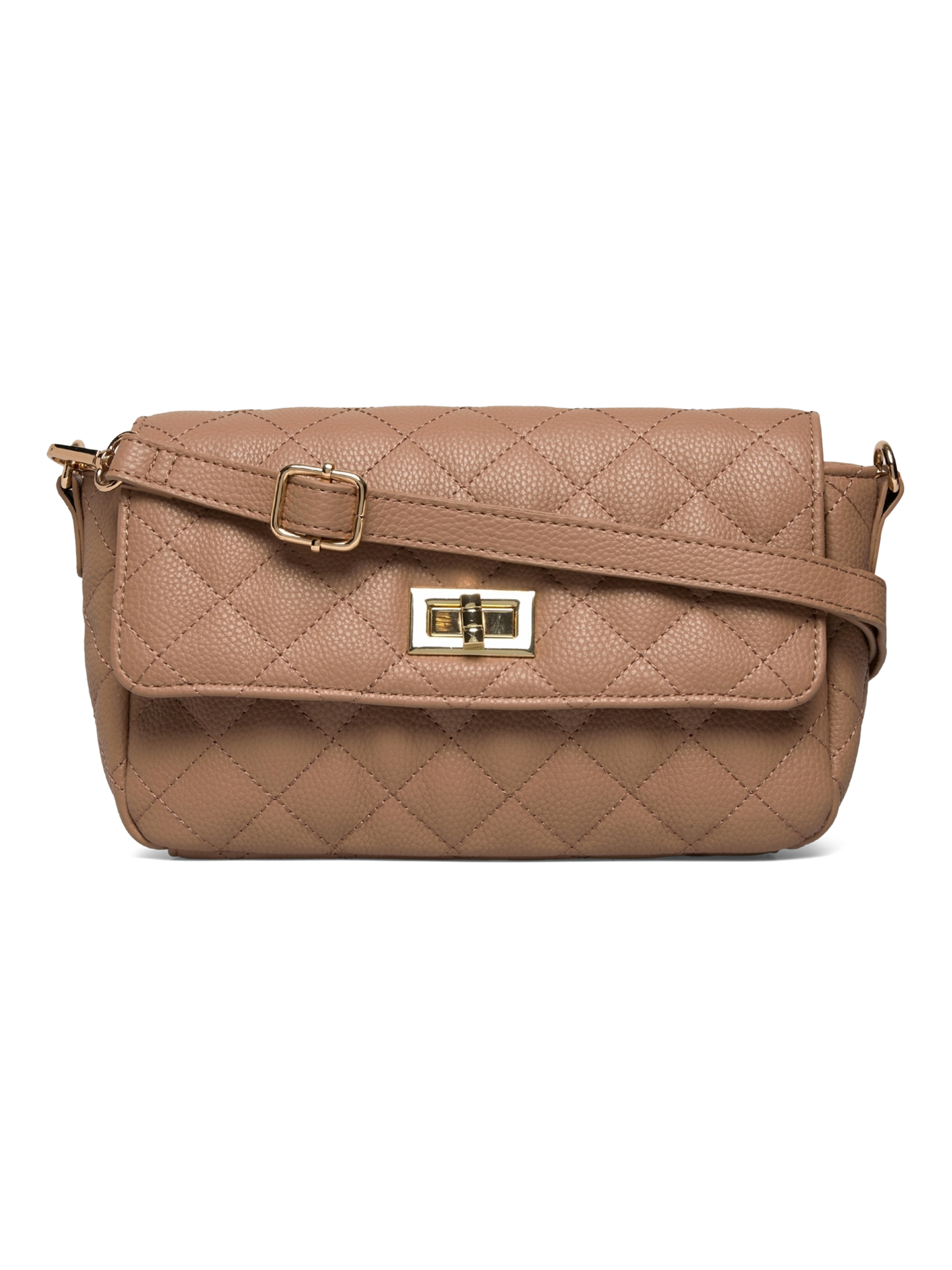RBSanya Small Quilted Shoulder Bag SHOULDER BAG Rosemunde Woman 0 delicate camel gold
