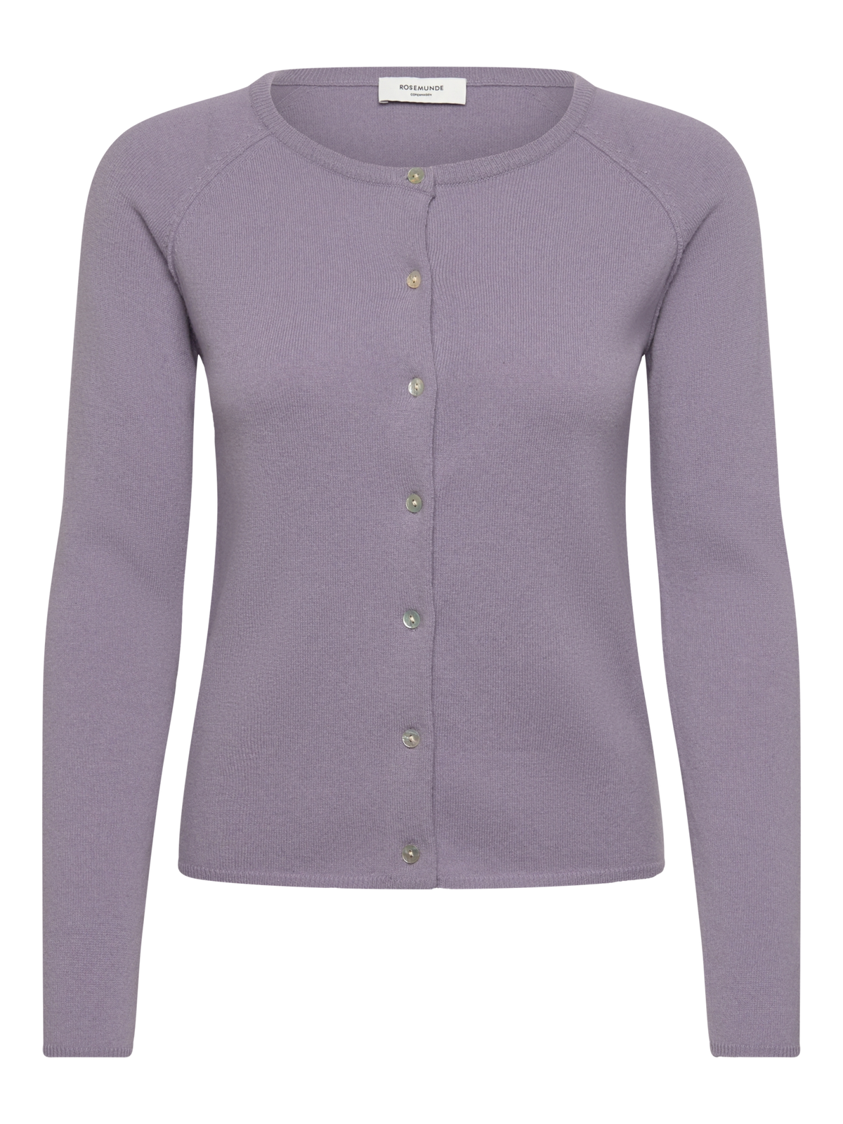 RWLaica Cashmere Long Sleeve O-neck Raglan Cardigan