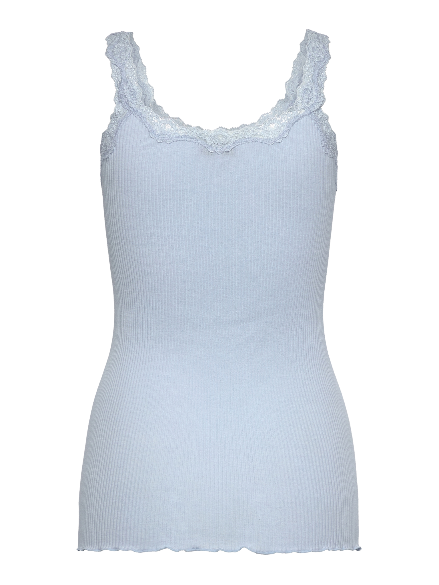 RWBabette Silk SL Deep Back Lace Top TOP Rosemunde Woman