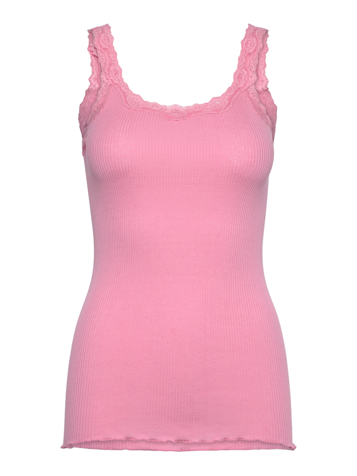 RWBabette Silk Sleeveless Deep Back Lace Top TOP Rosemunde Woman XS sea pink
