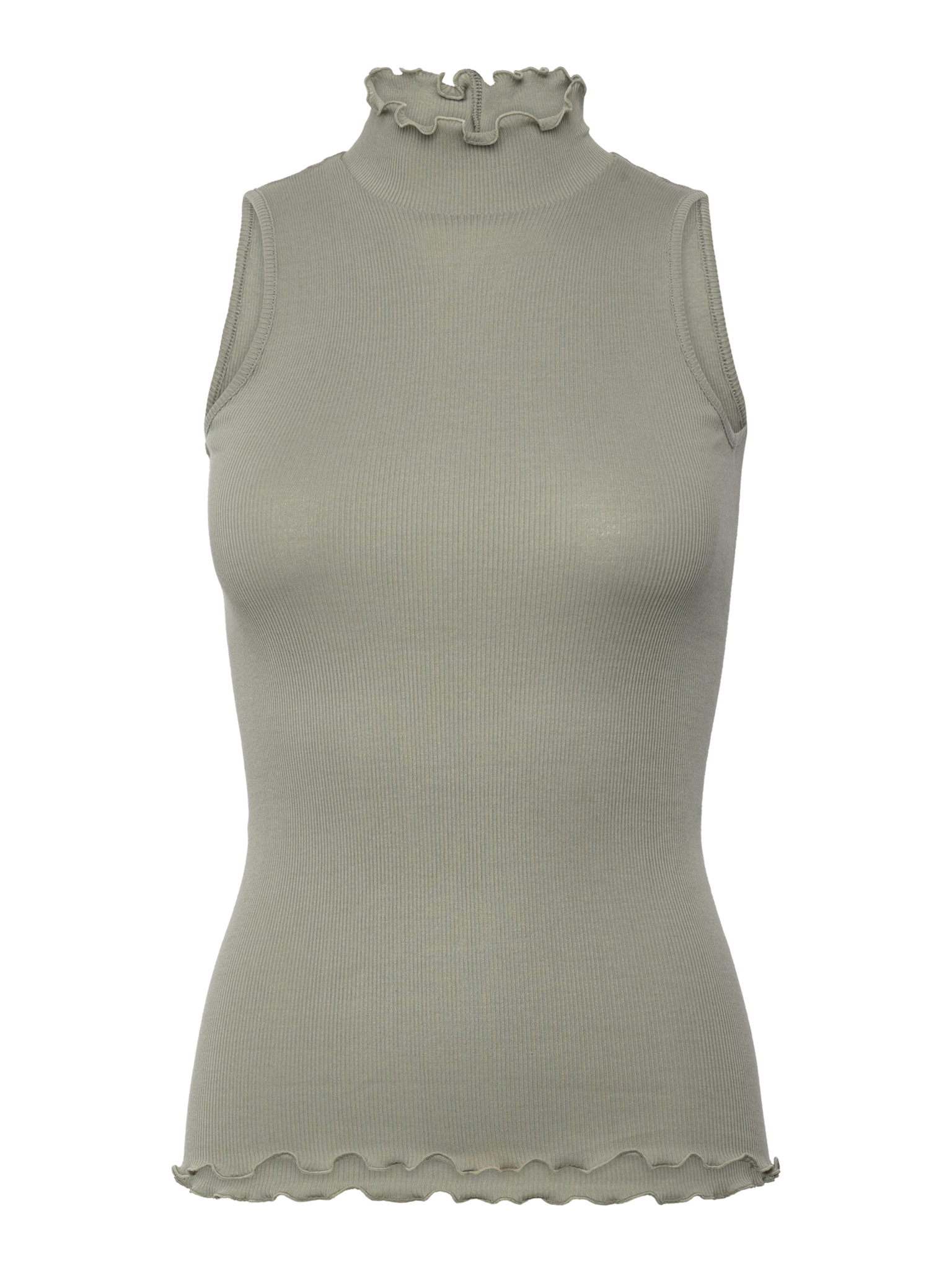 RWBernadine Organic SL Top TOP Rosemunde Woman XS dried sage