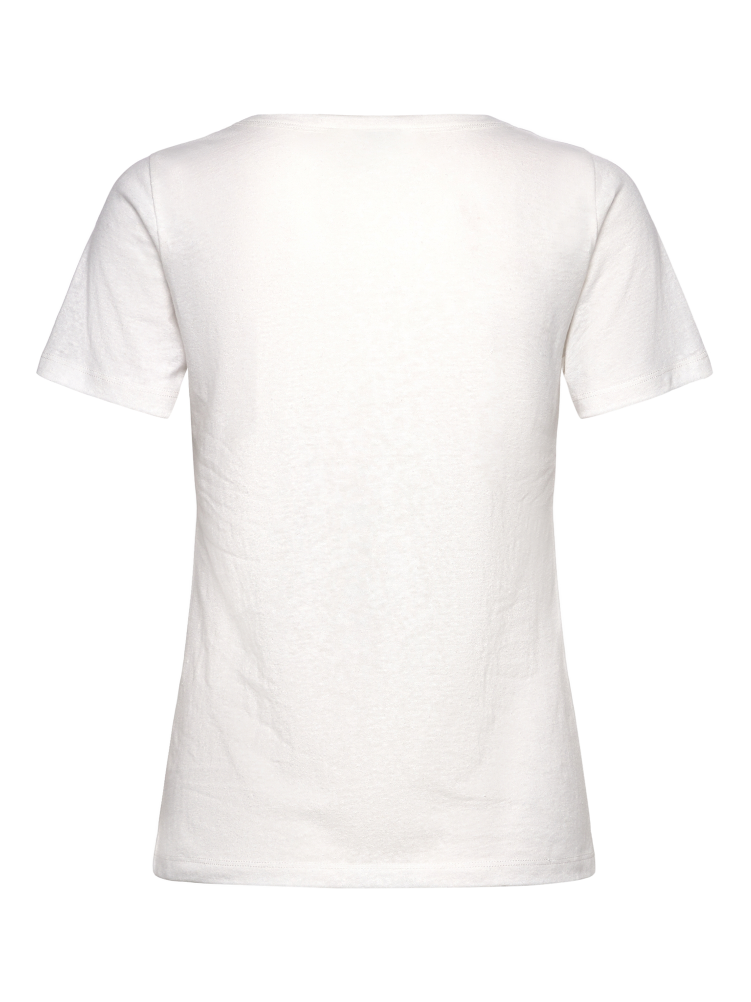 RWLaura Linen SS Lace T-shirt T-SHIRT SS Rosemunde Woman