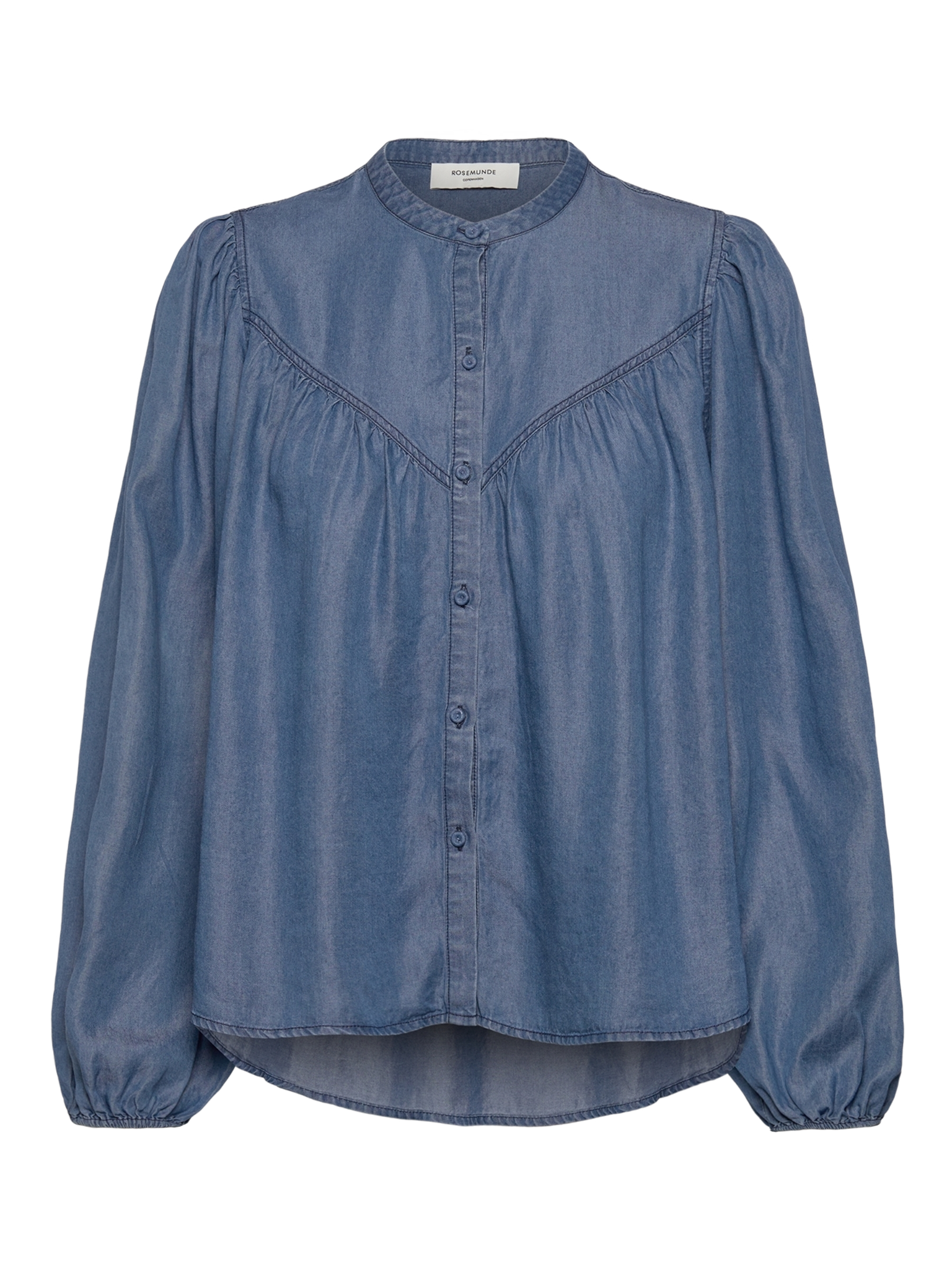 RWDallas LS Oversize Shirt BLOUSE Rosemunde Woman 34 medium denim blue