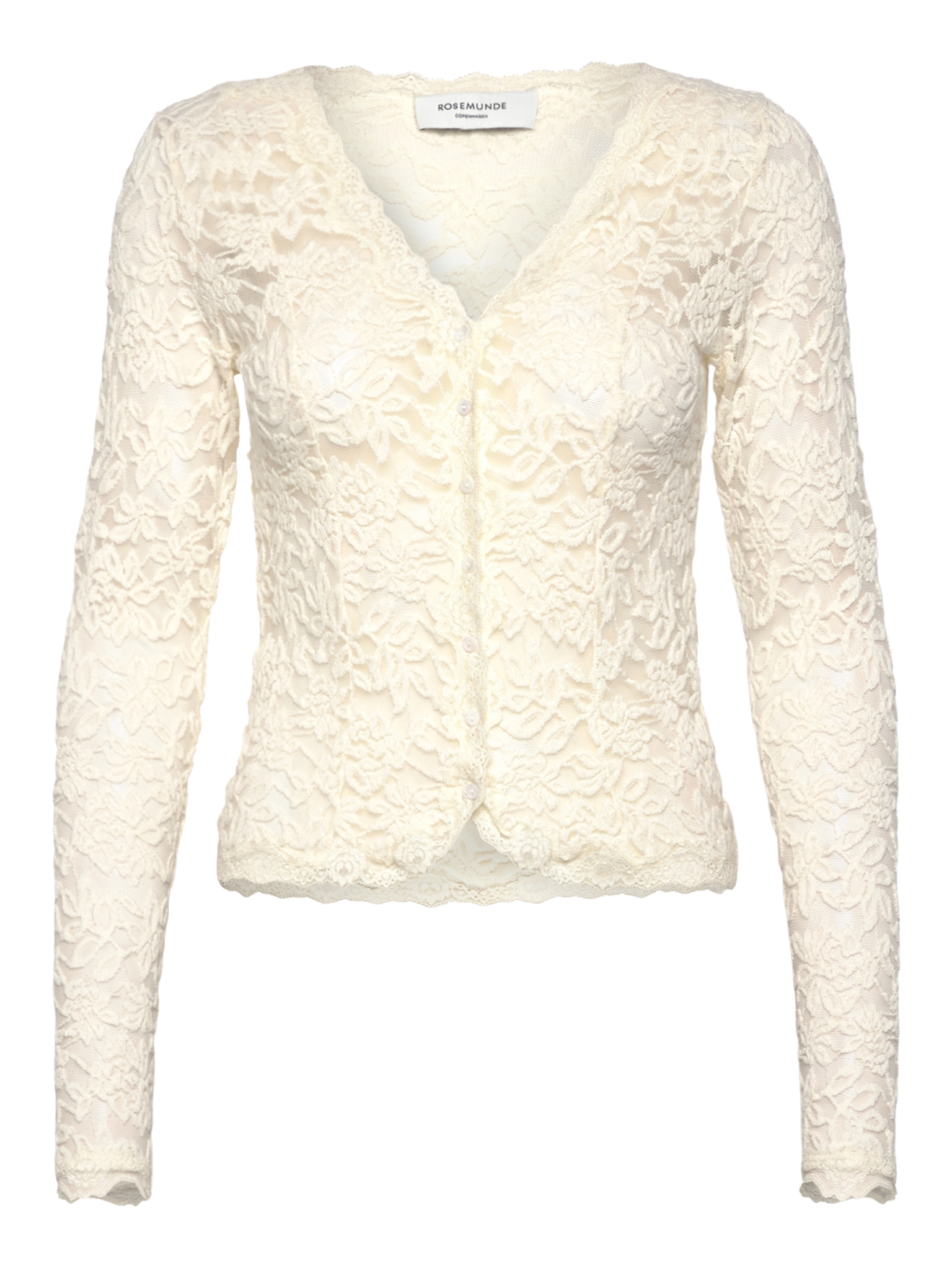 RWDelicia Lace LS Cardigan CARDIGAN Rosemunde Woman XS ivory