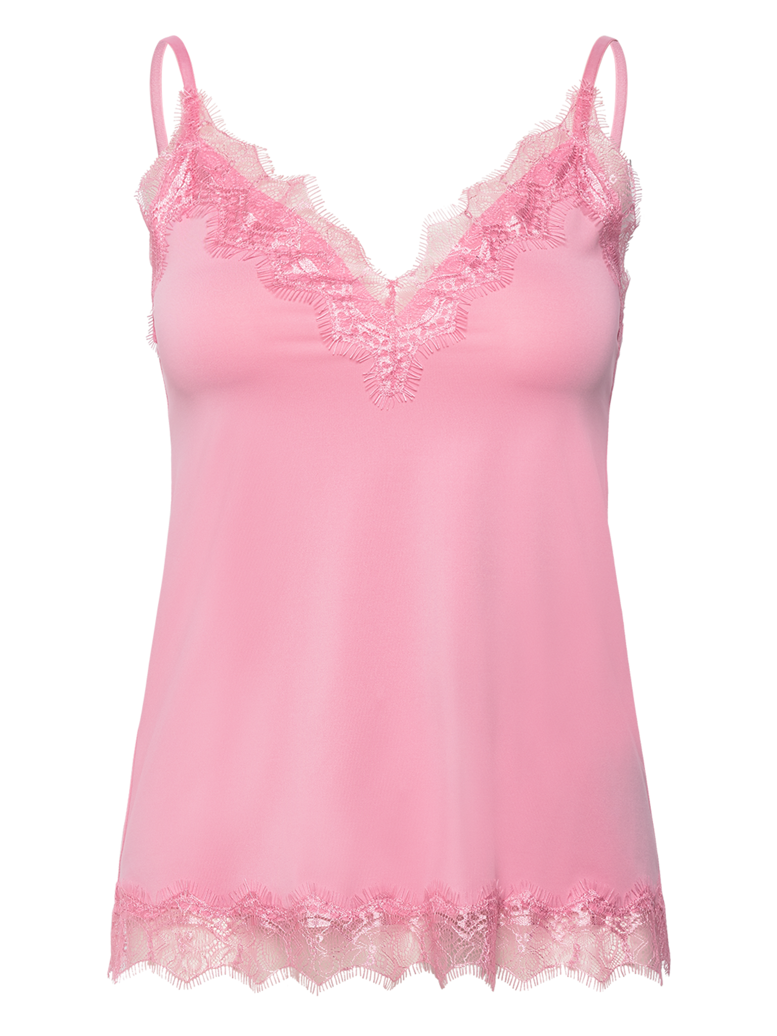 RWBillie SL Lace Strap Top TOP Rosemunde Woman 34 sea pink