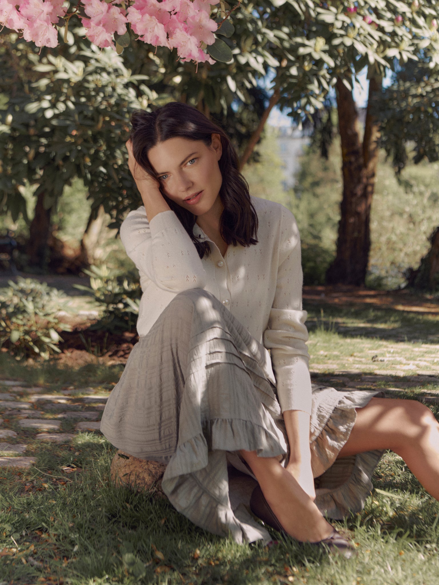 RWMary MW Maxi Skirt SKIRT Rosemunde Woman