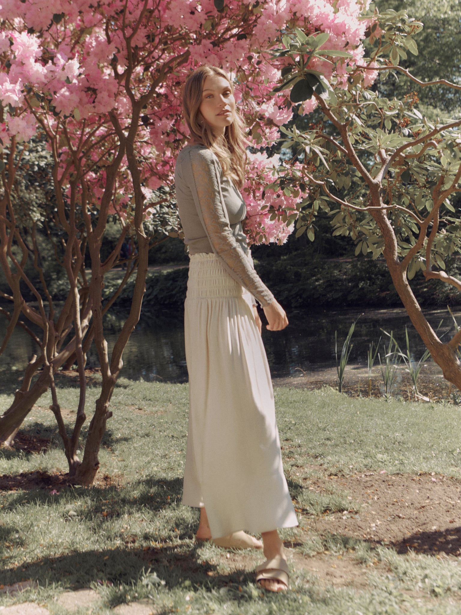 RWElif Ankle Smock Skirt SKIRT Rosemunde Woman