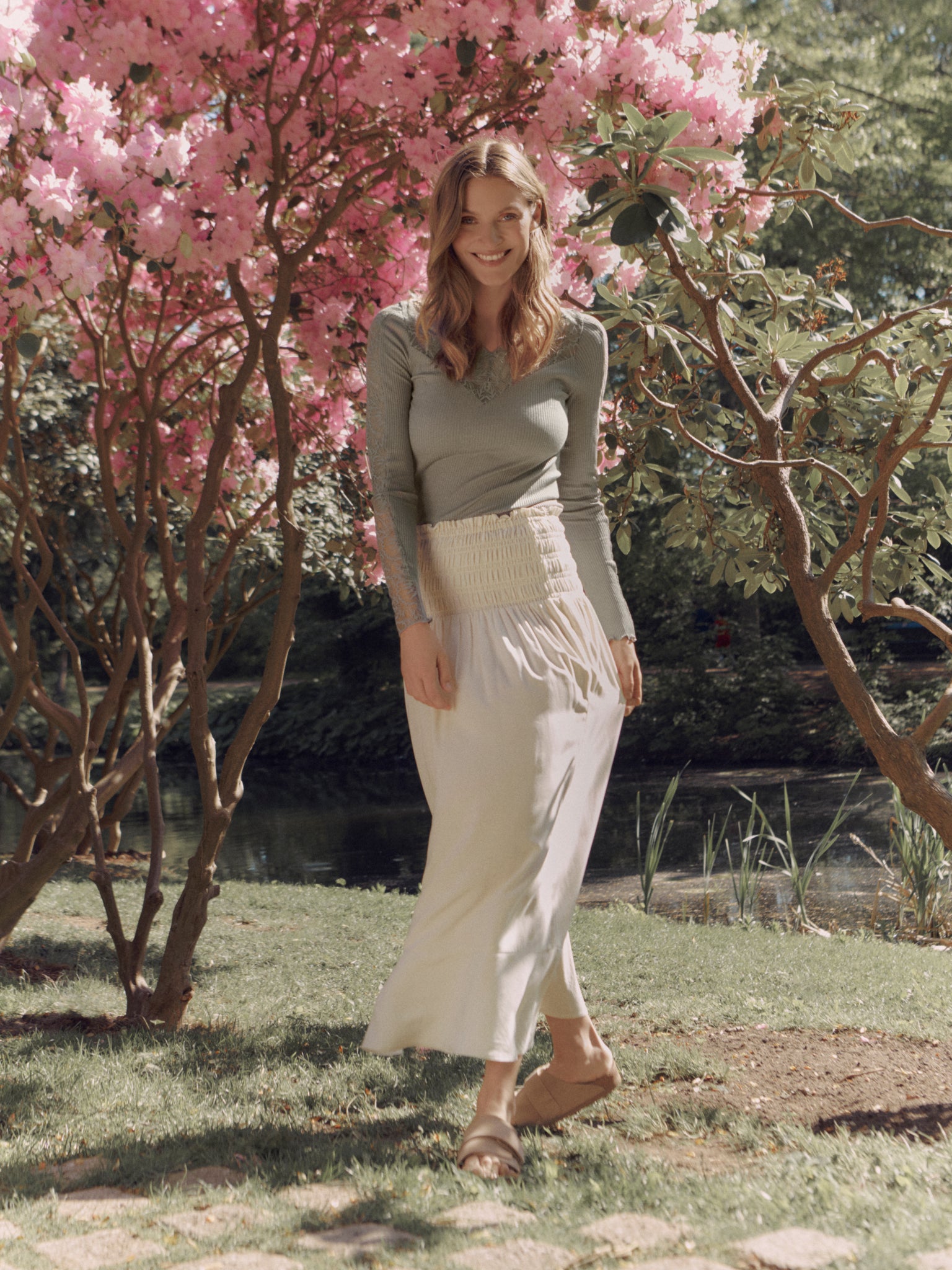 RWElif Ankle Smock Skirt SKIRT Rosemunde Woman