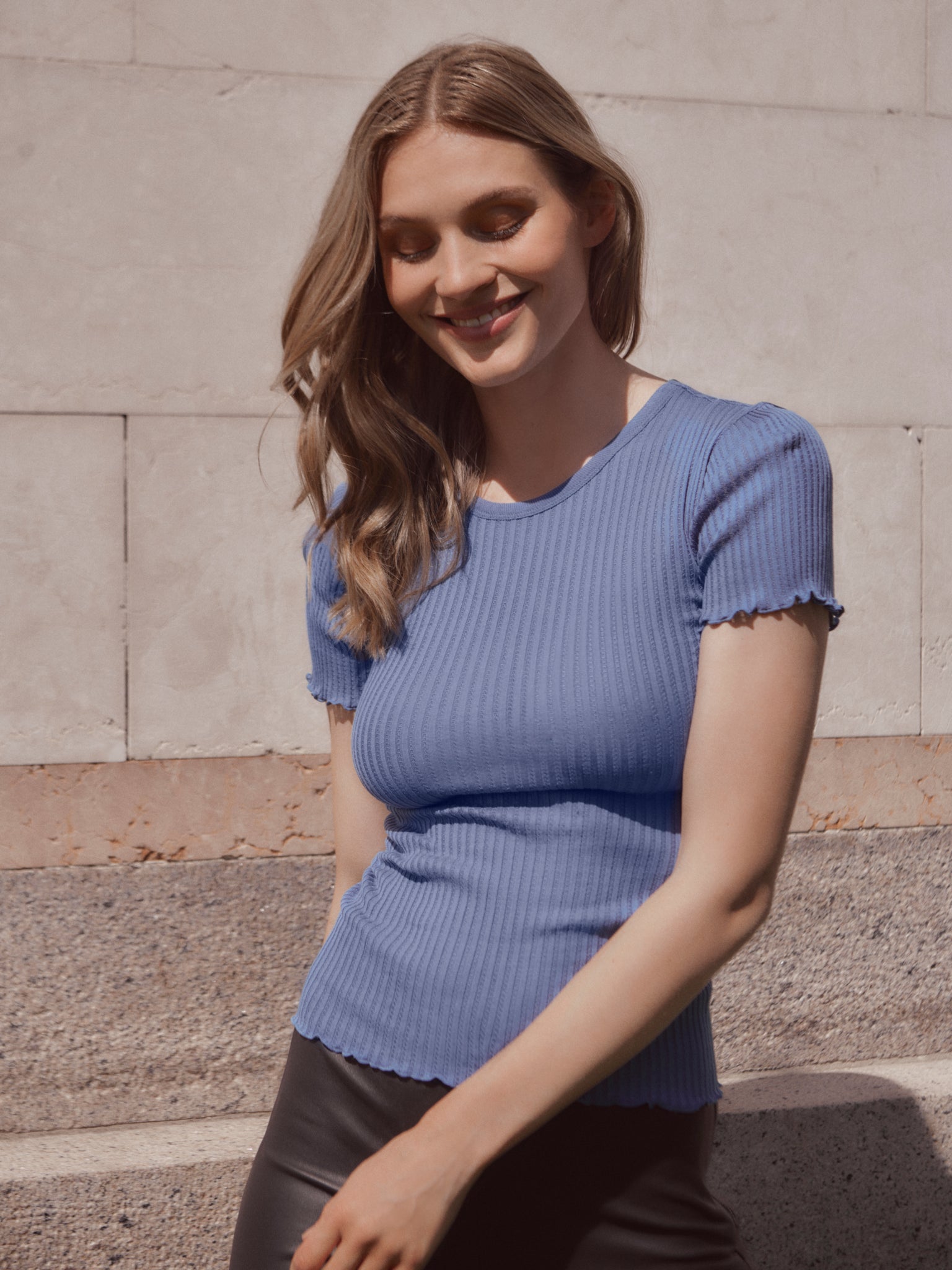 RWBelize Silk SS T-shirt T-shirt Rosemunde Woman
