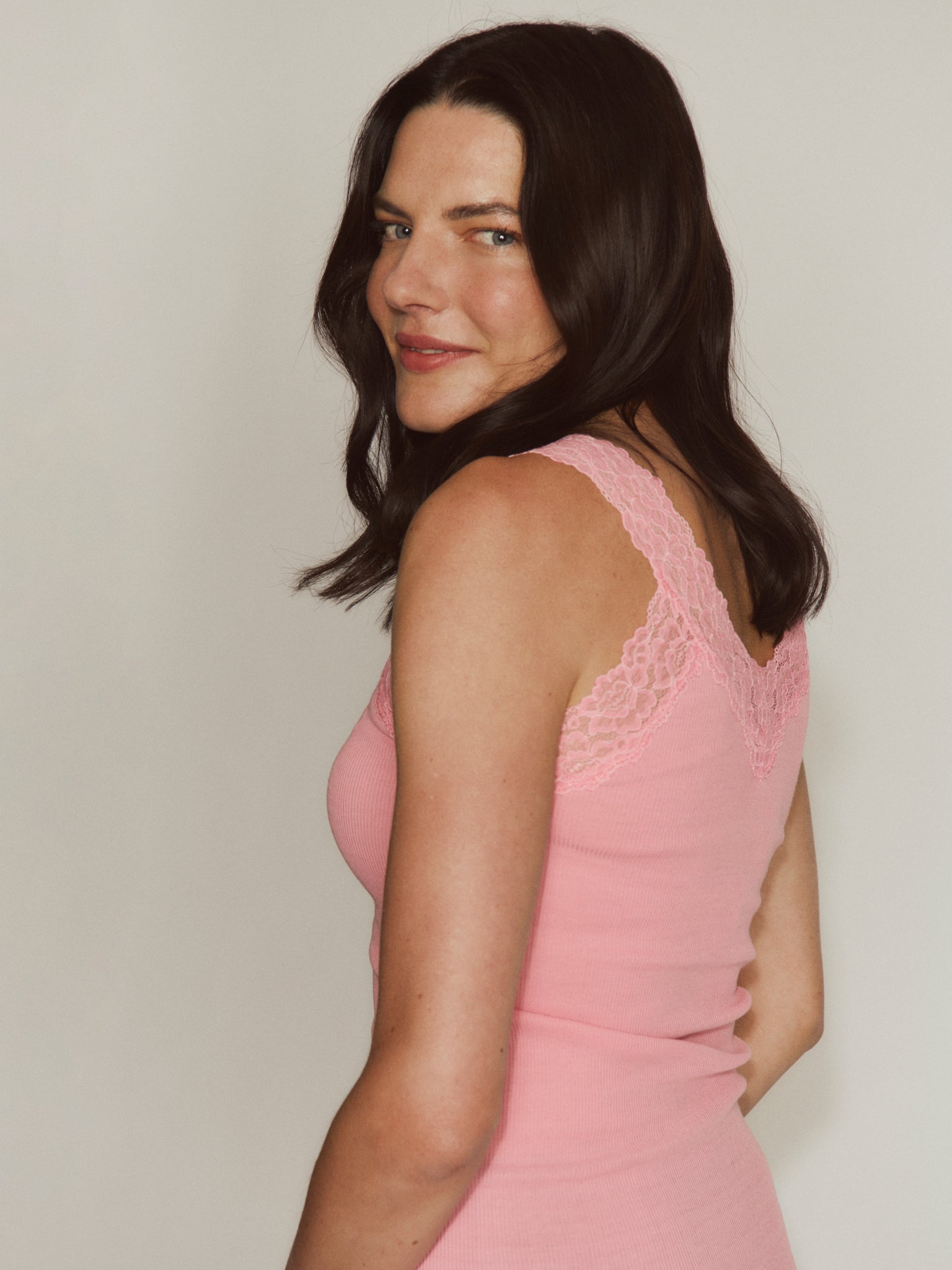 RWBernadine Organic Cotton SL Lace Top Top Rosemunde Woman