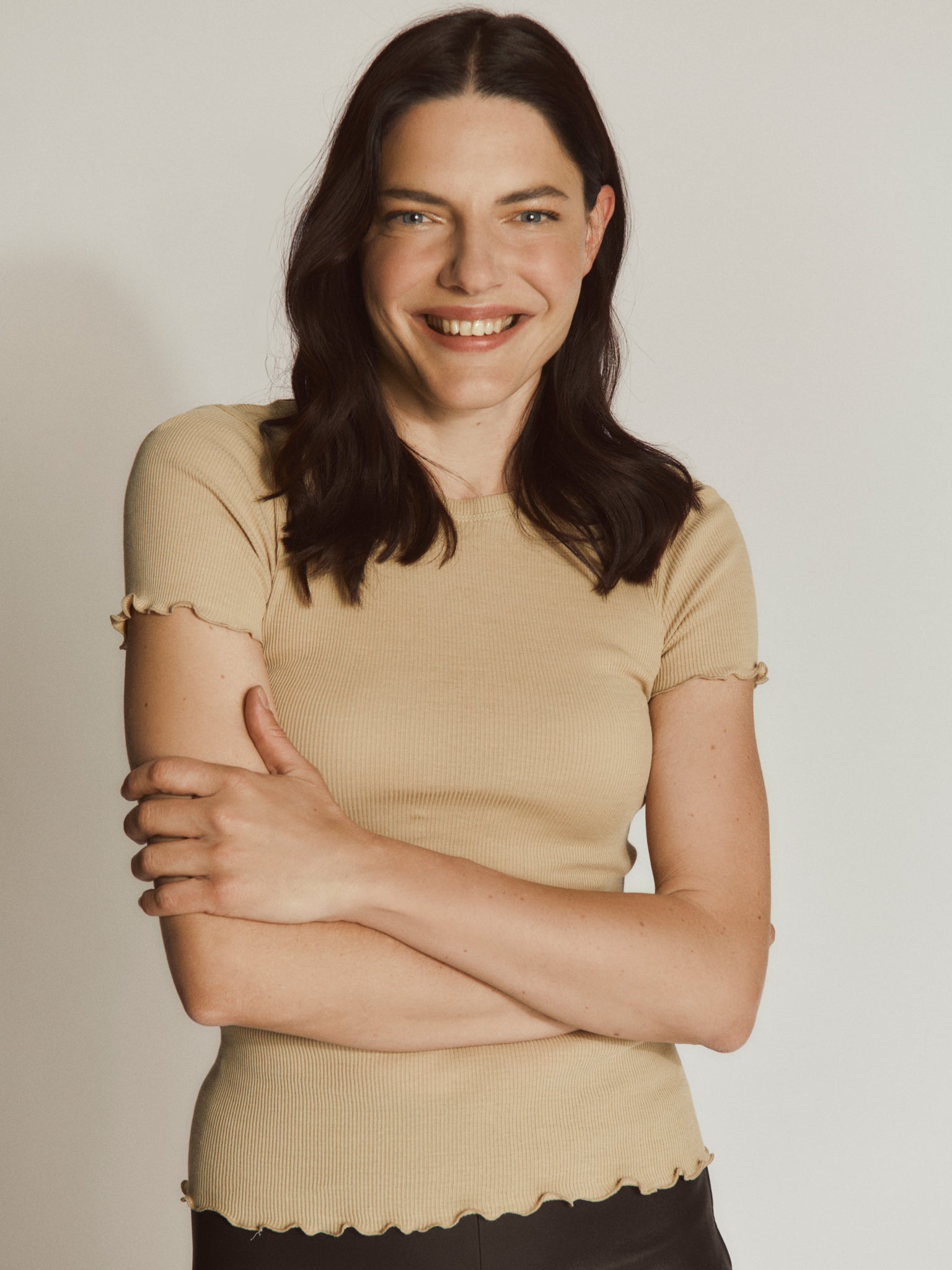 RWBernadine Organic SS O-neck T-shirt T-shirt Rosemunde Woman