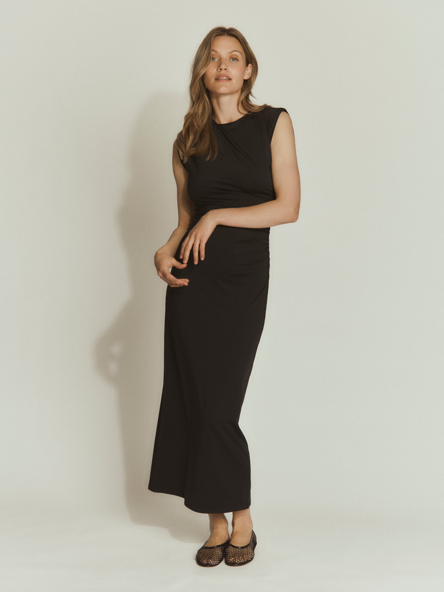 RWBillie SL Drape Long Dress