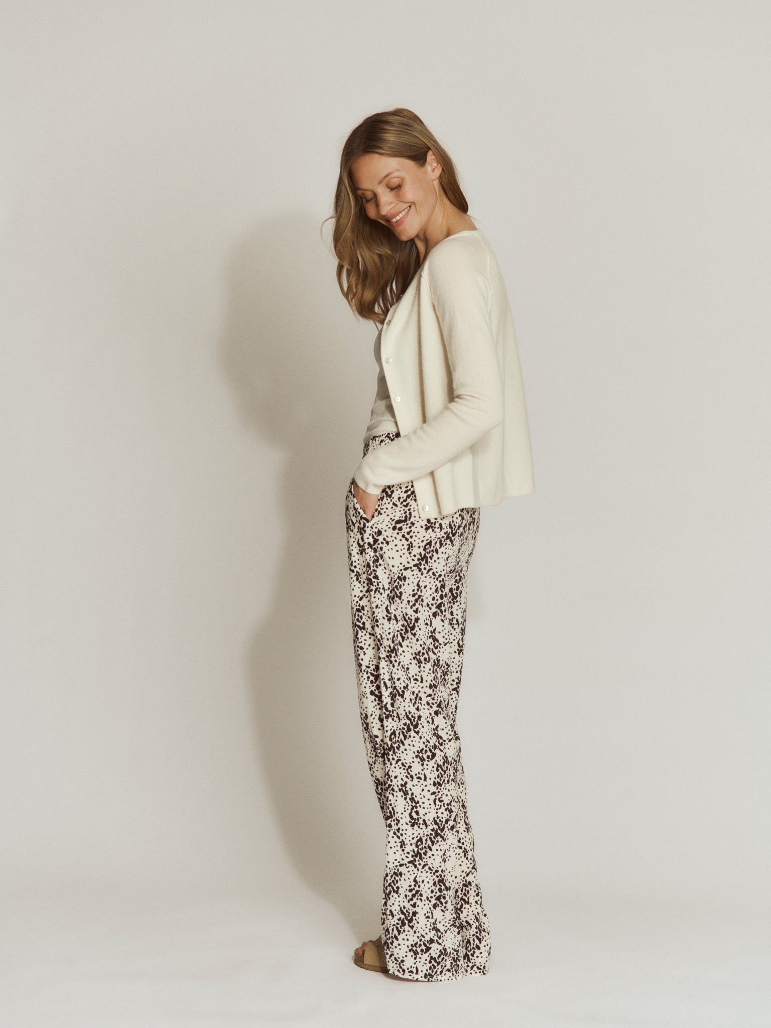 RWElif MW Trousers TROUSERS Rosemunde Woman