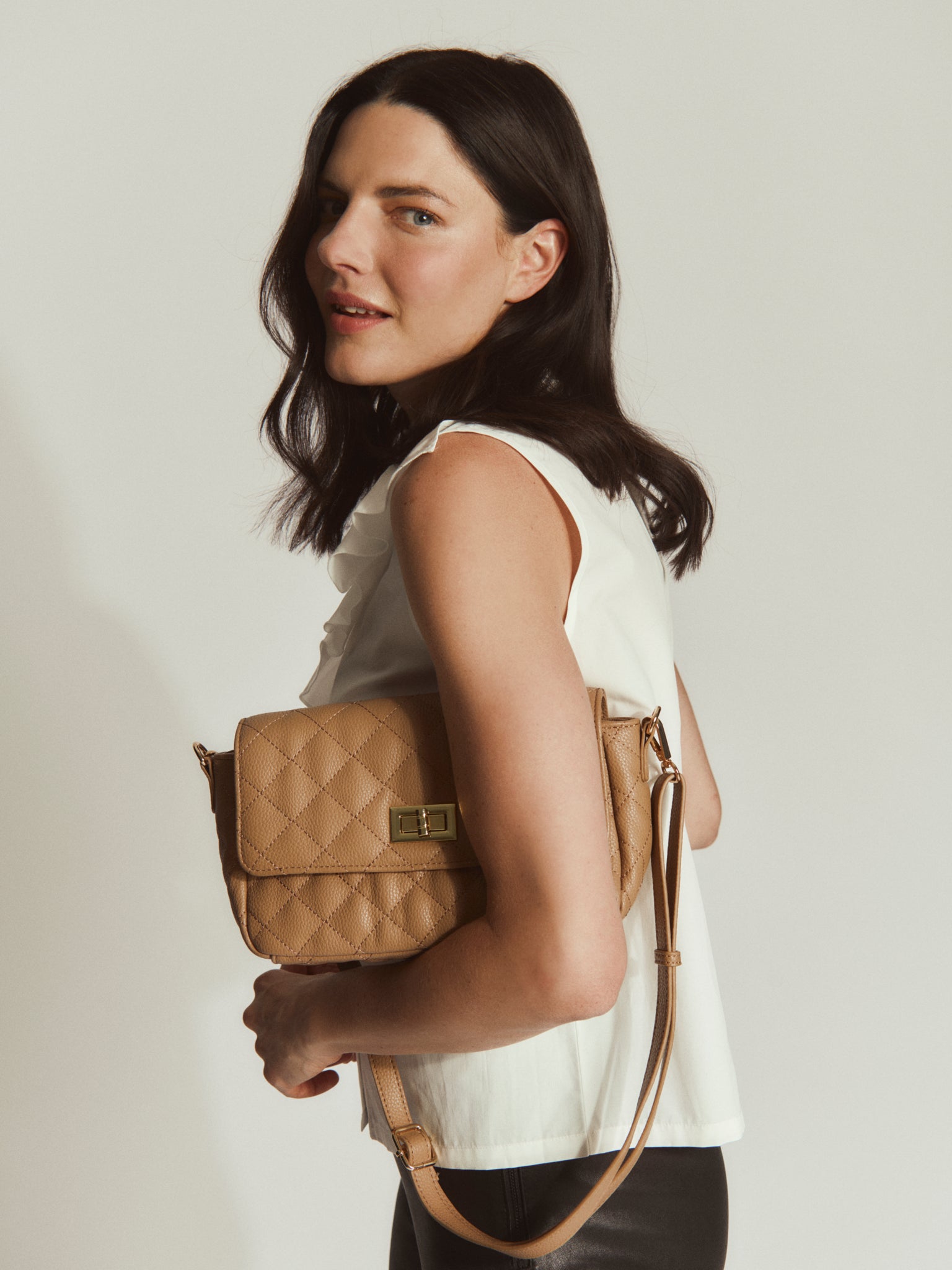 RBSanya Small Quilted Shoulder Bag SHOULDER BAG Rosemunde Woman