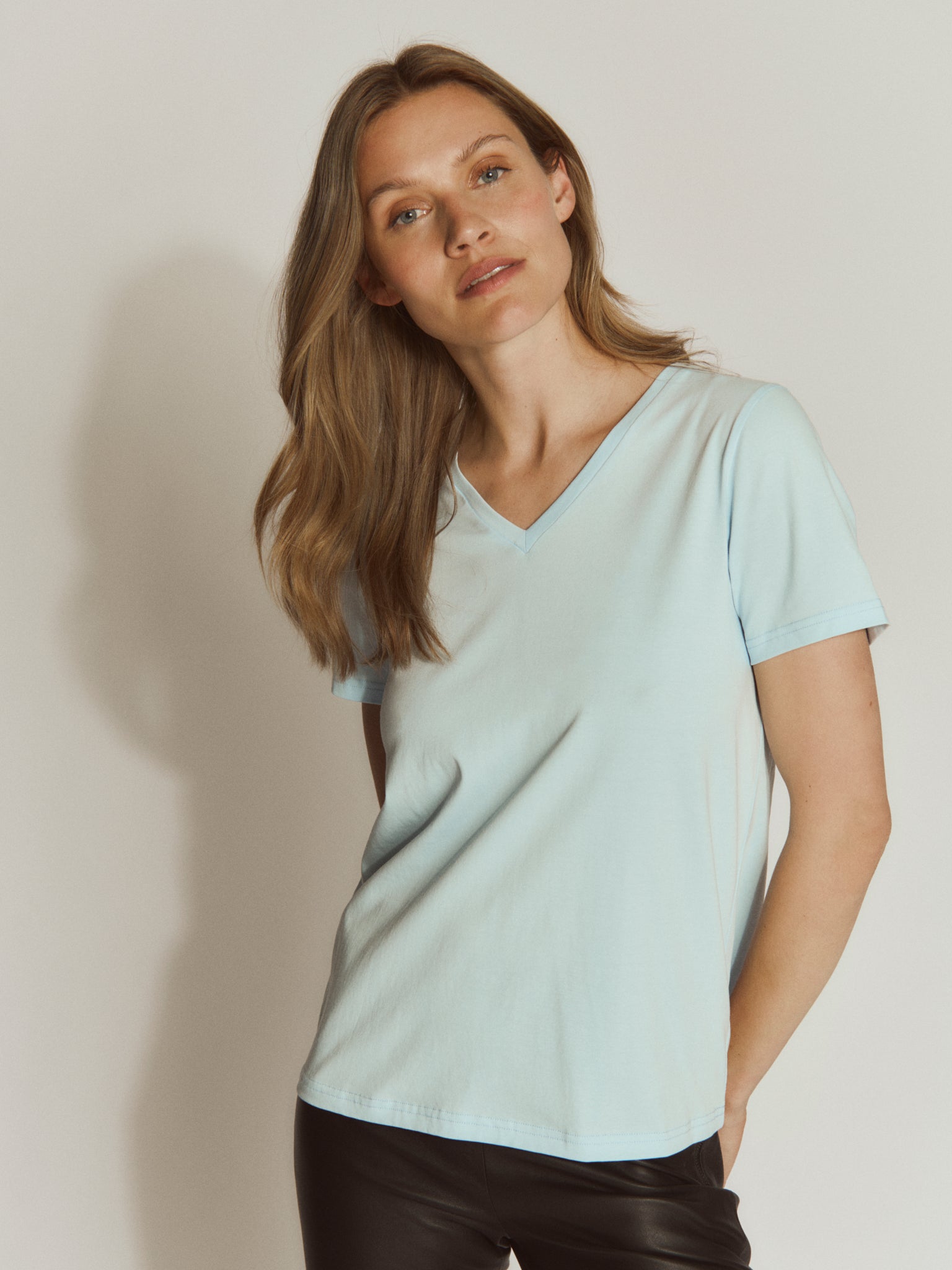 RWNatali V-neck T-shirt T-SHIRT SS Rosemunde Woman