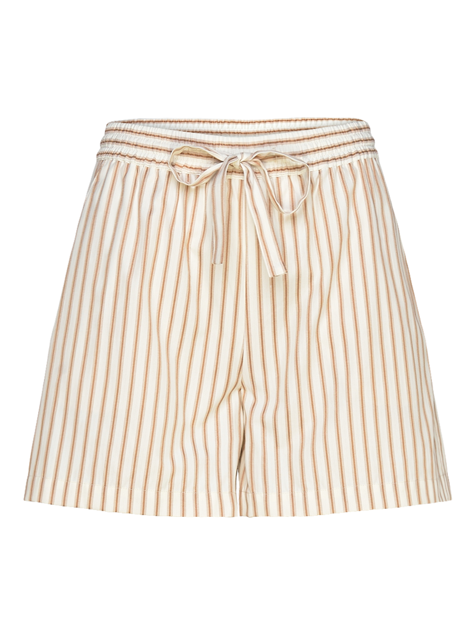RWUlla MW Shorts SHORTS Rosemunde Woman 34 light creme stripe