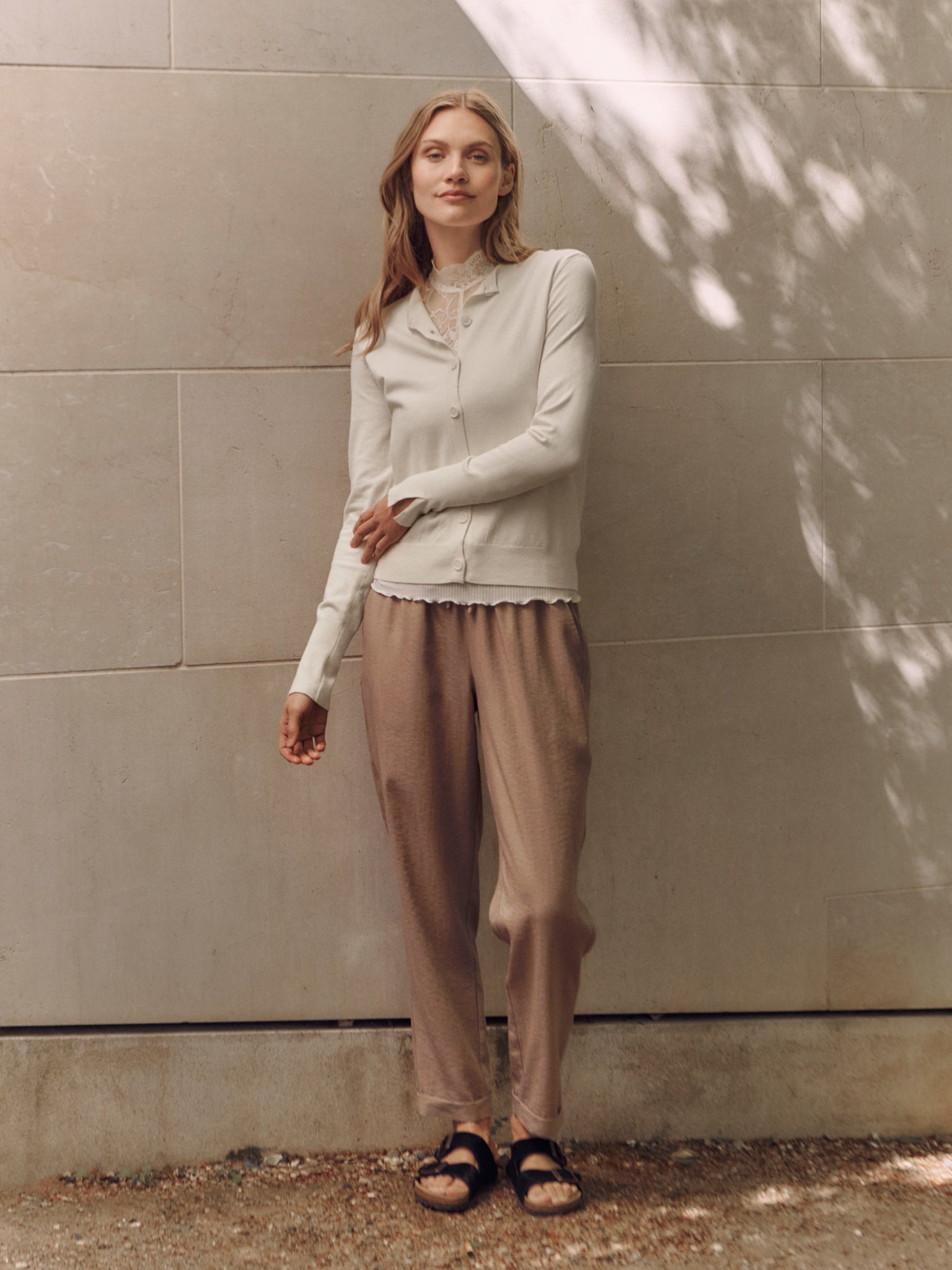 RMWBea SL T-Neck Top TOP Rosemunde Woman