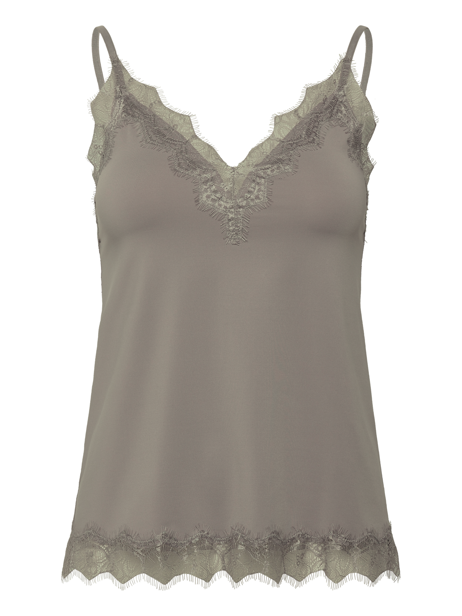 RWBillie SL Lace Strap Top TOP Rosemunde Woman 34 dried sage