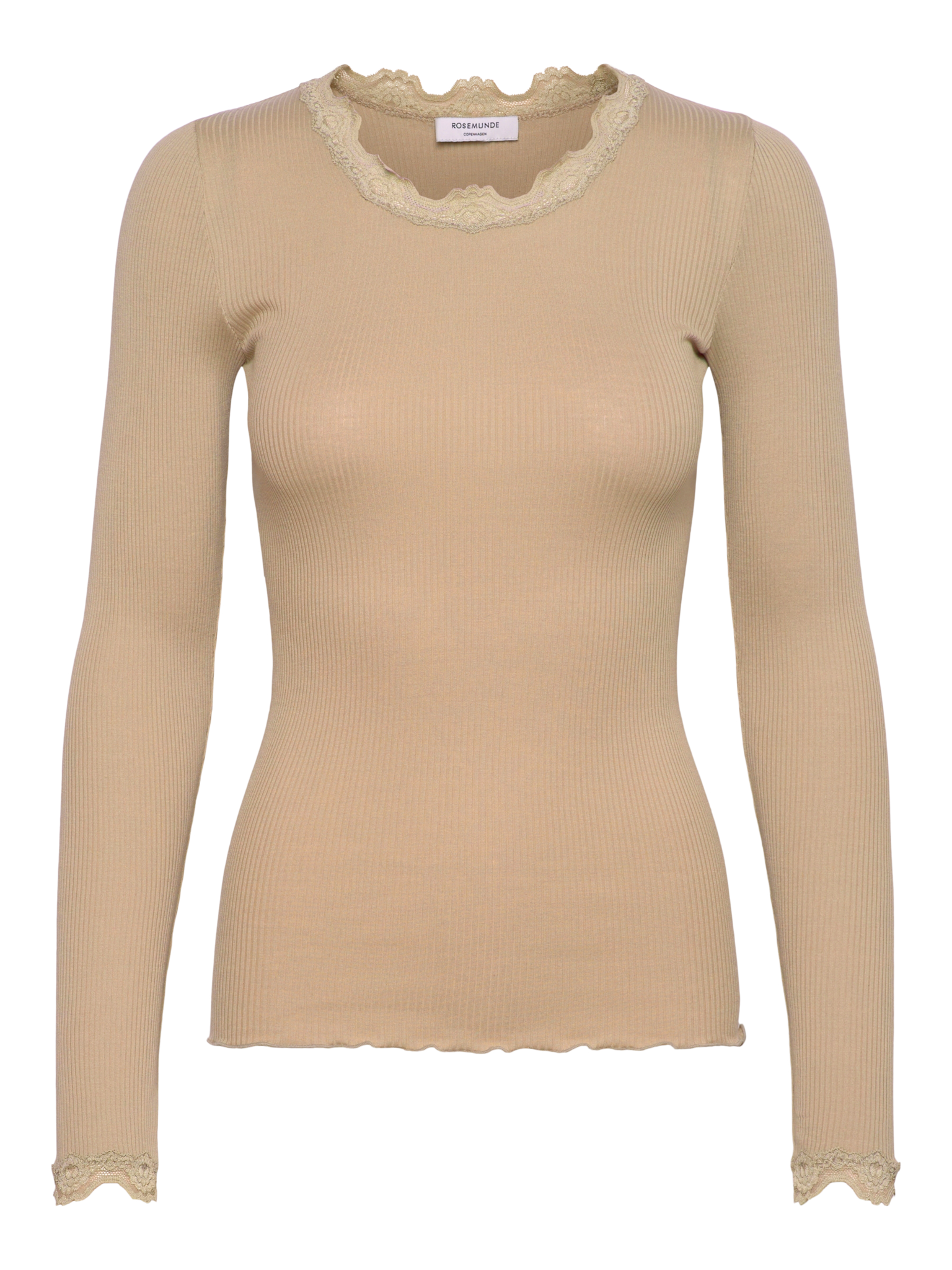 RWBabette Silk LS Lace T-shirt