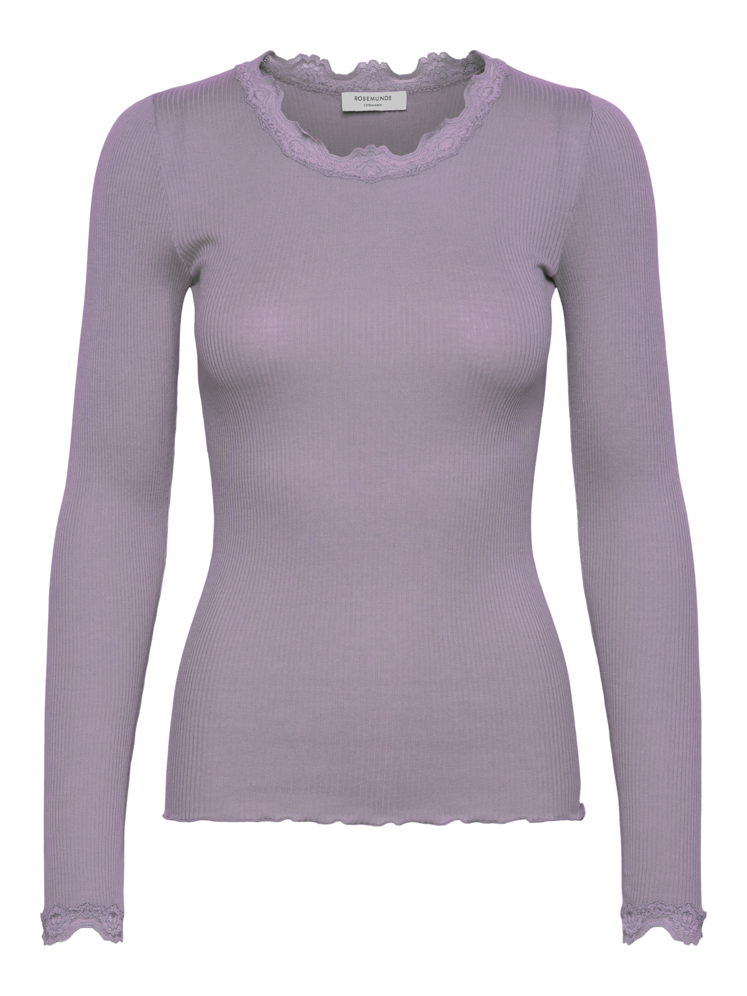 RWBabette Silk LS Lace T-shirt