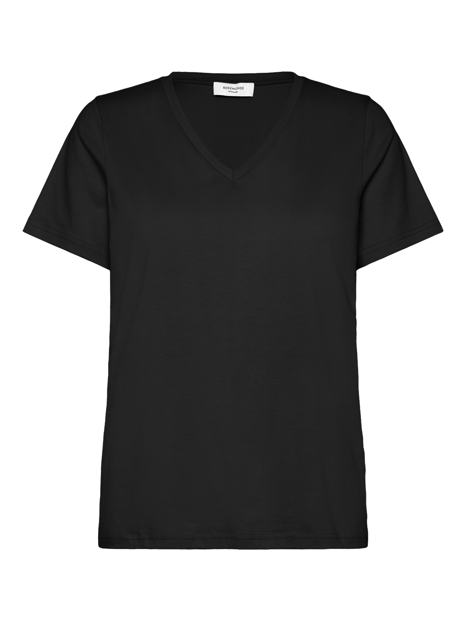 RWNatali V-neck T-shirt T-SHIRT SS Rosemunde Woman XS black