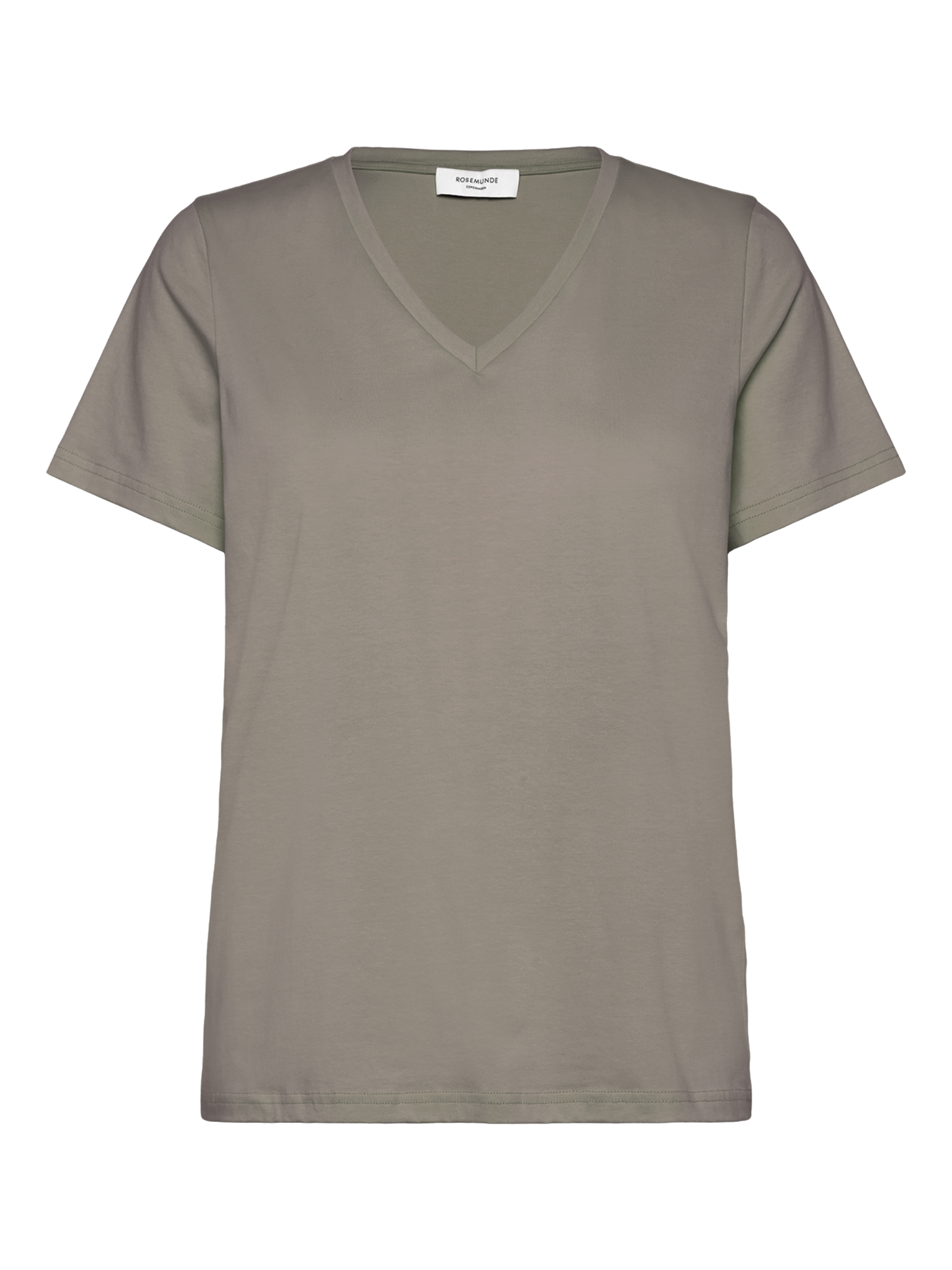 RWNatali V-neck T-shirt T-SHIRT SS Rosemunde Woman XS dried sage