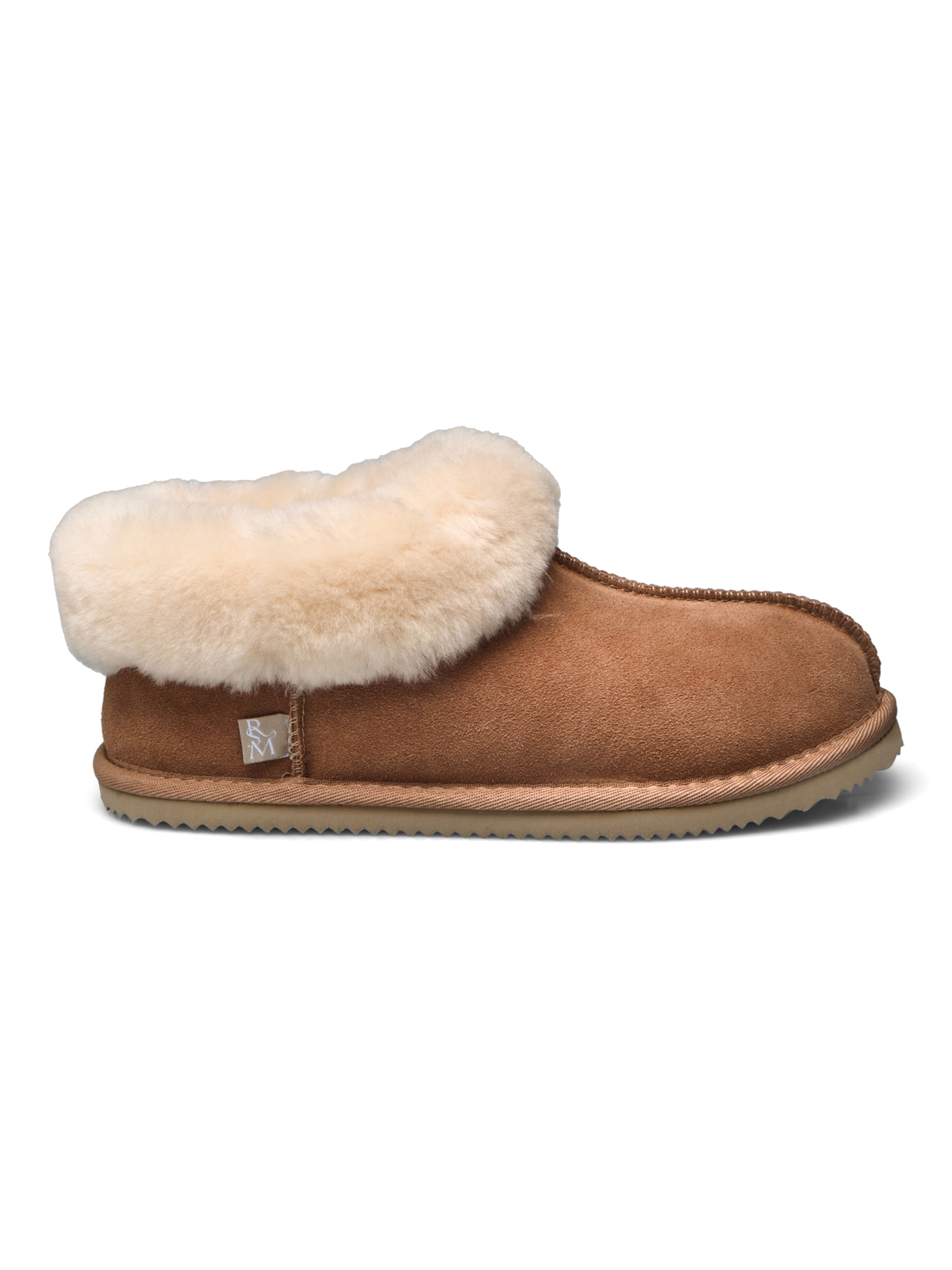 RHEvelyn Leather Closed Ankle Slipper SLIPPERS Rosemunde Woman