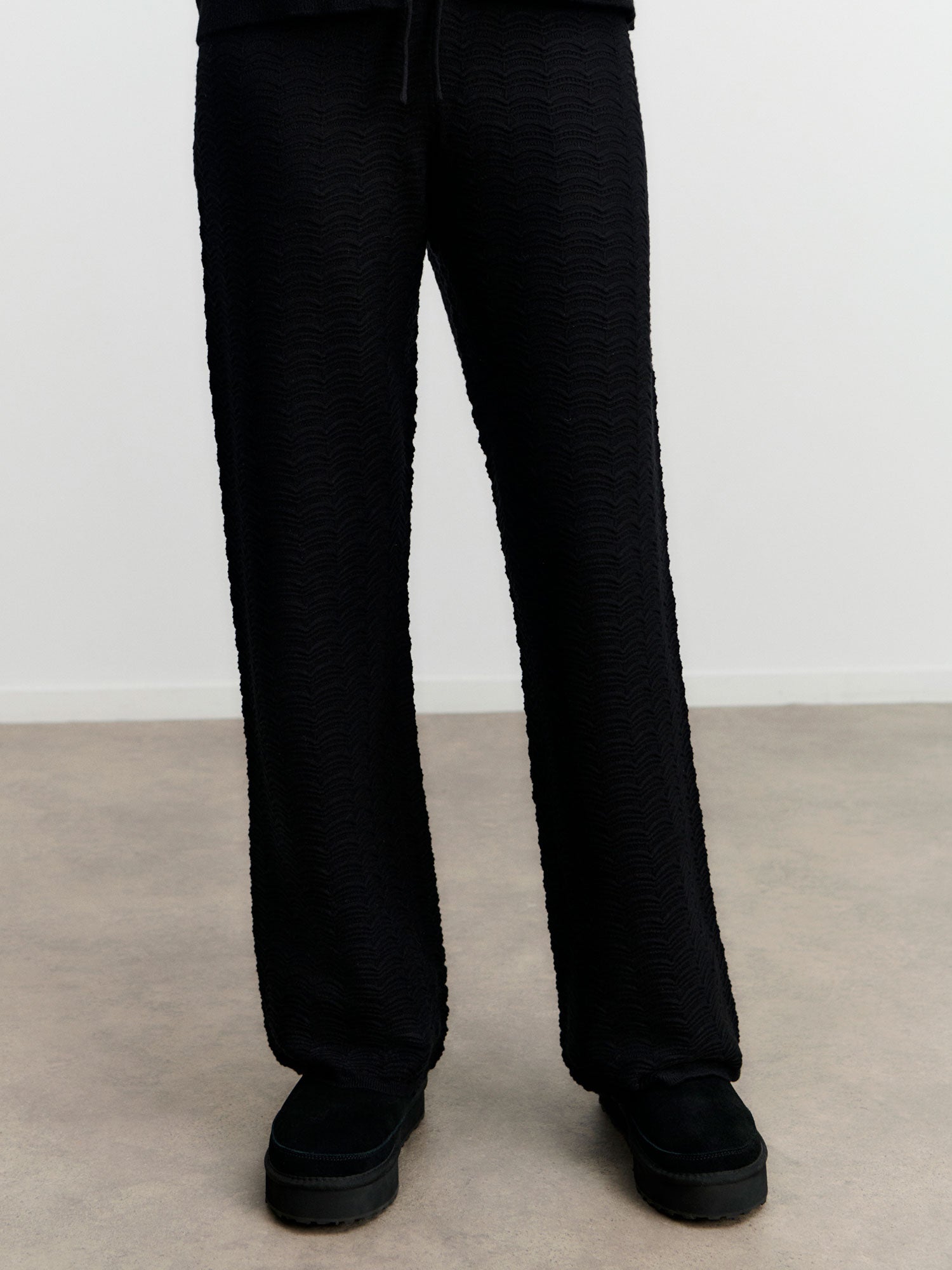 RWSanna MW Straight Trousers TROUSERS Rosemunde Woman