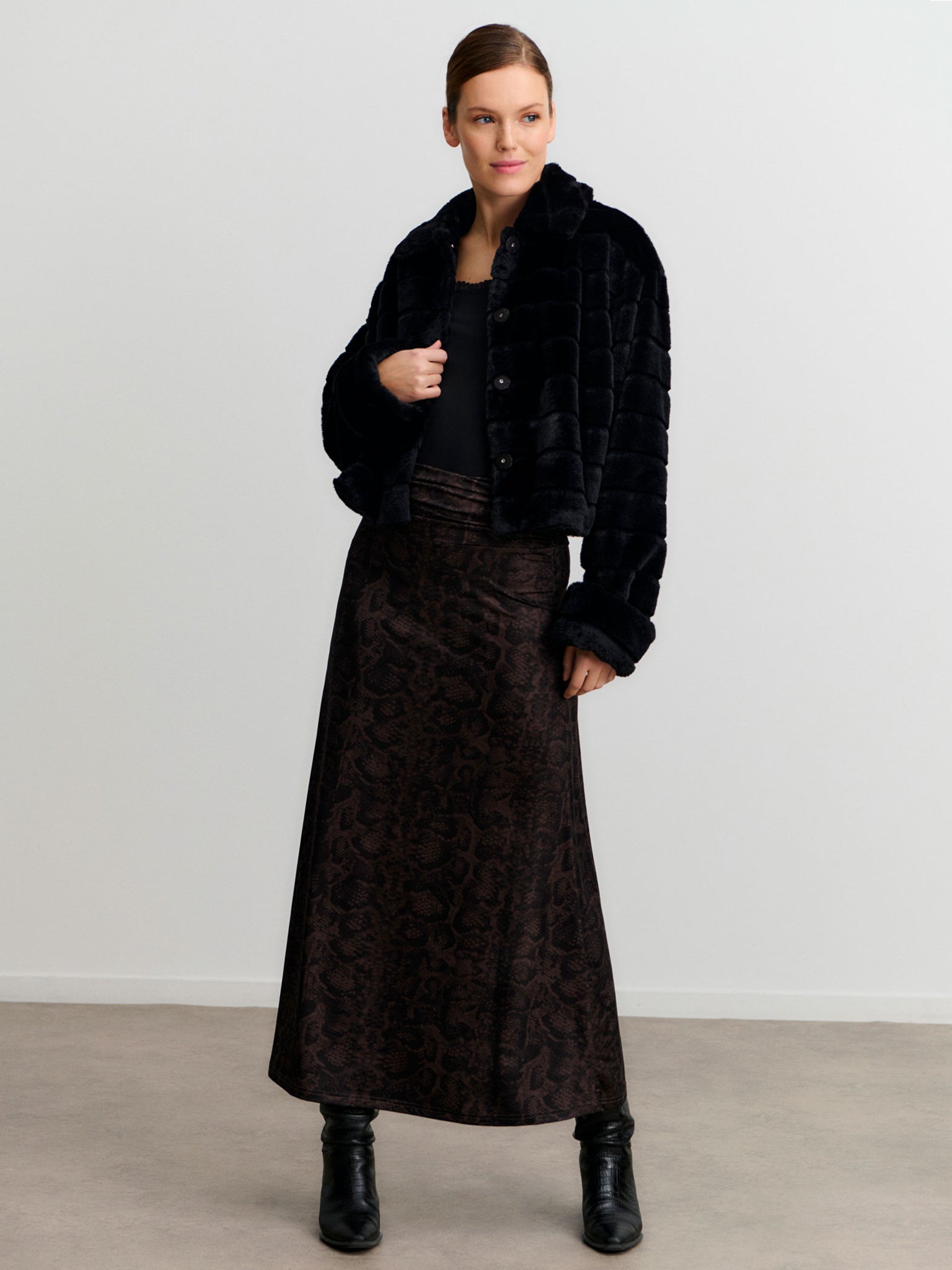 RWSunny Faux Fur Jacket JACKET Rosemunde Woman