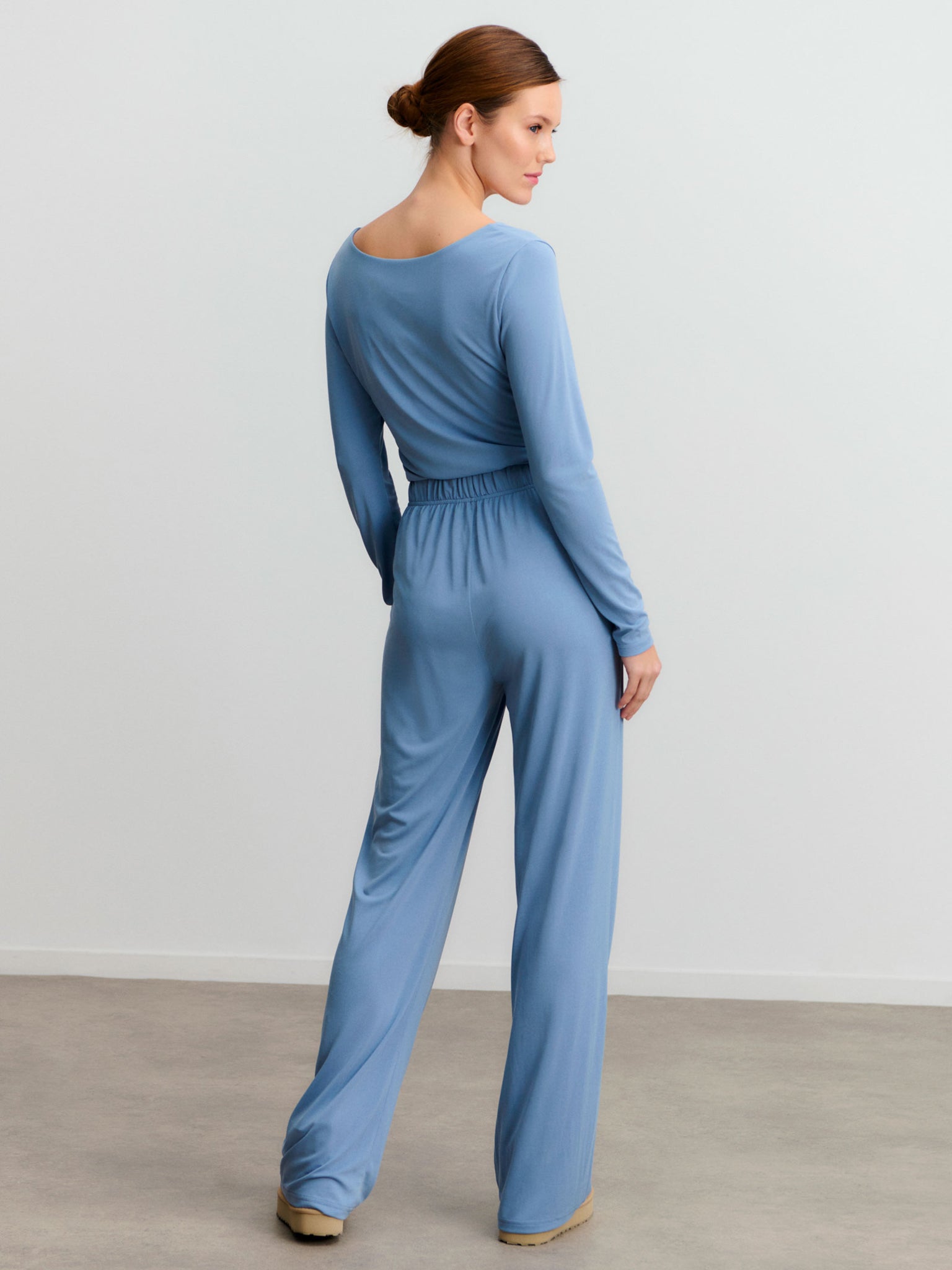 RWElma Modal MW Trousers Trousers Rosemunde Woman