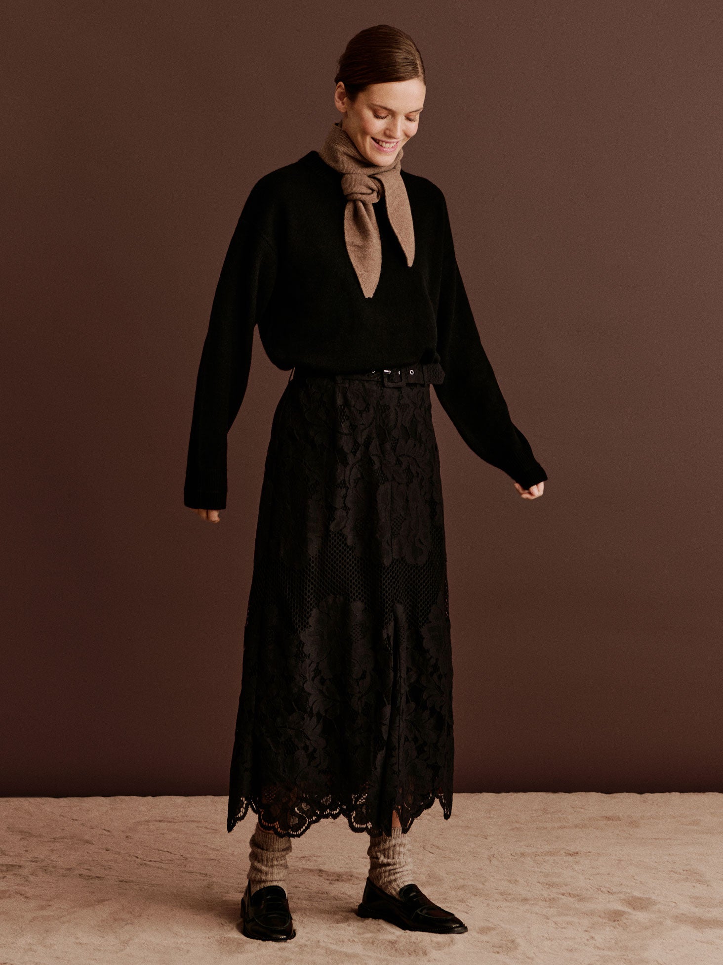 RWHavana MW Long Skirt SKIRT Rosemunde Woman