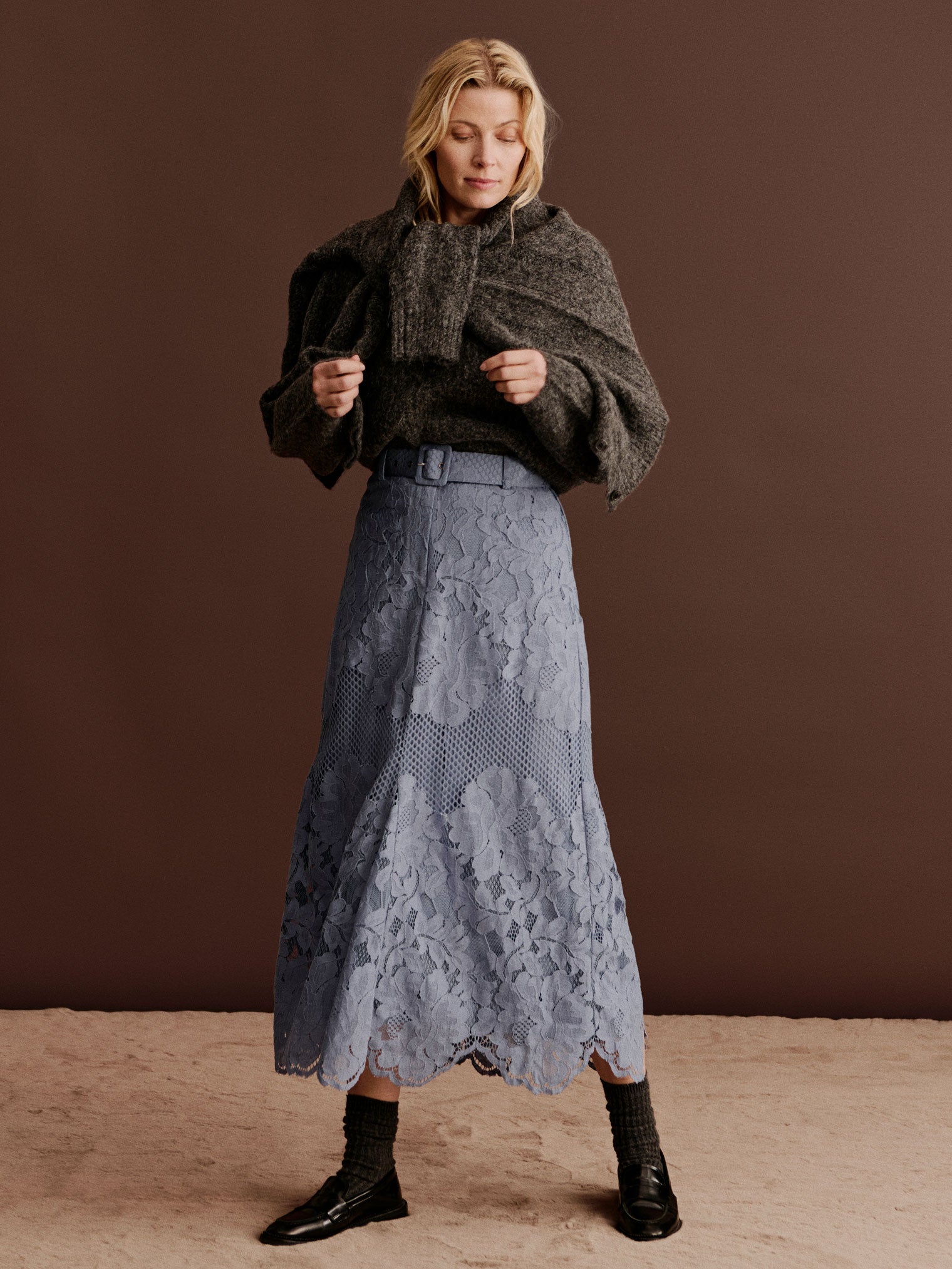 RWHavana MW Long Skirt SKIRT Rosemunde Woman