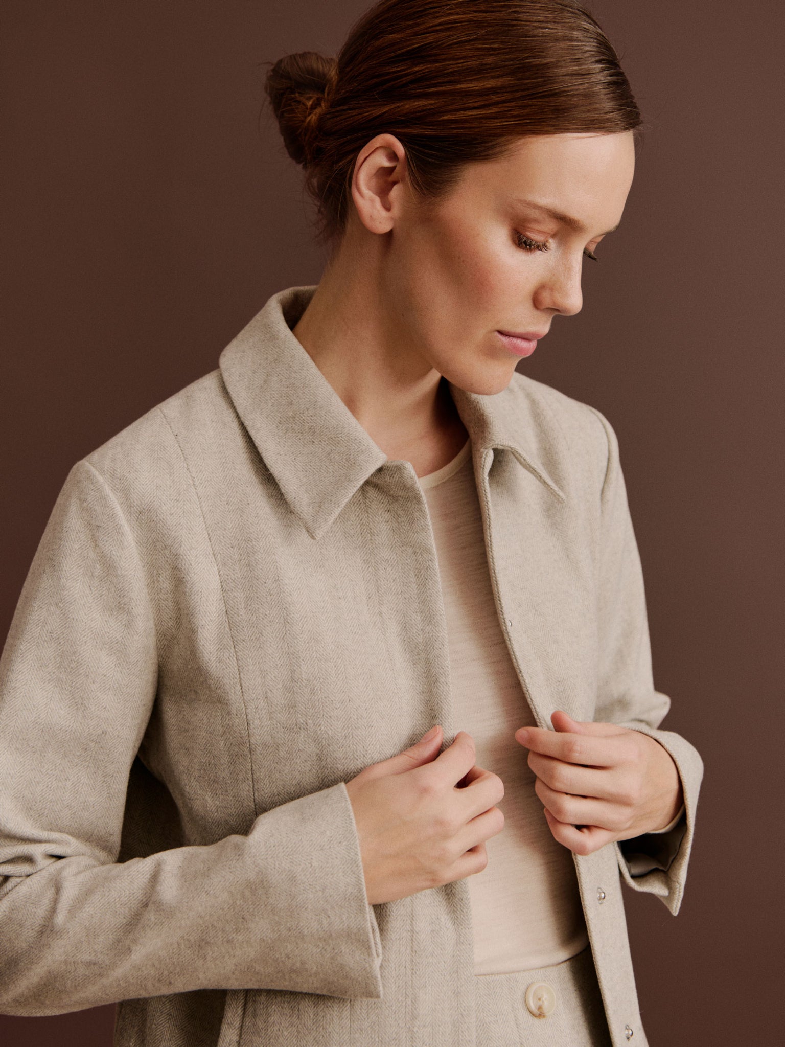 RWSophia Wool LS Short Jacket JACKET Rosemunde Woman